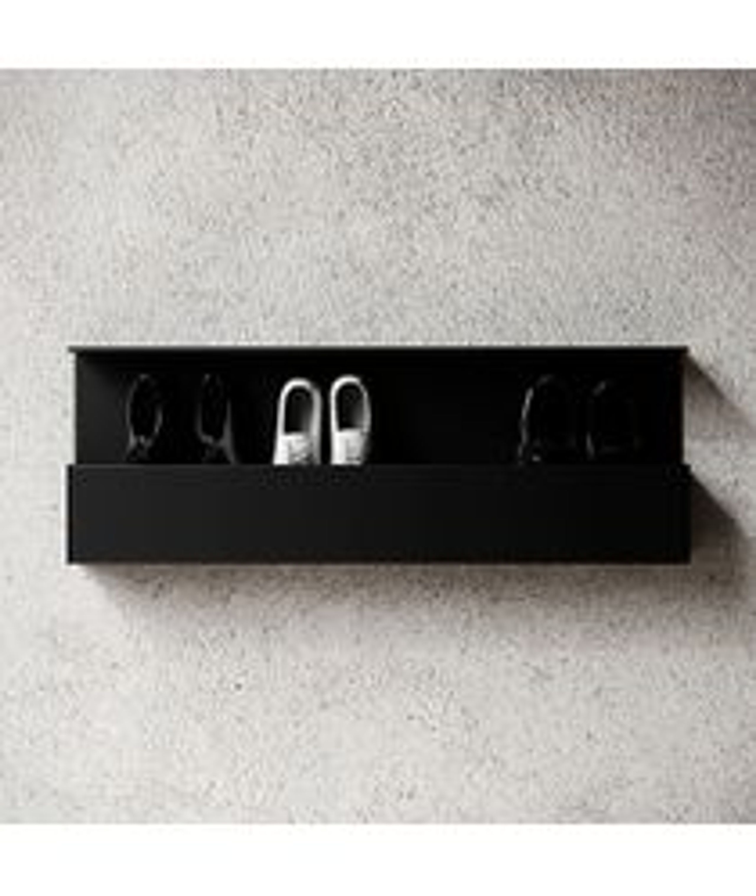 NICHBA - Shoe Rack - Shoe Box - Large - Black