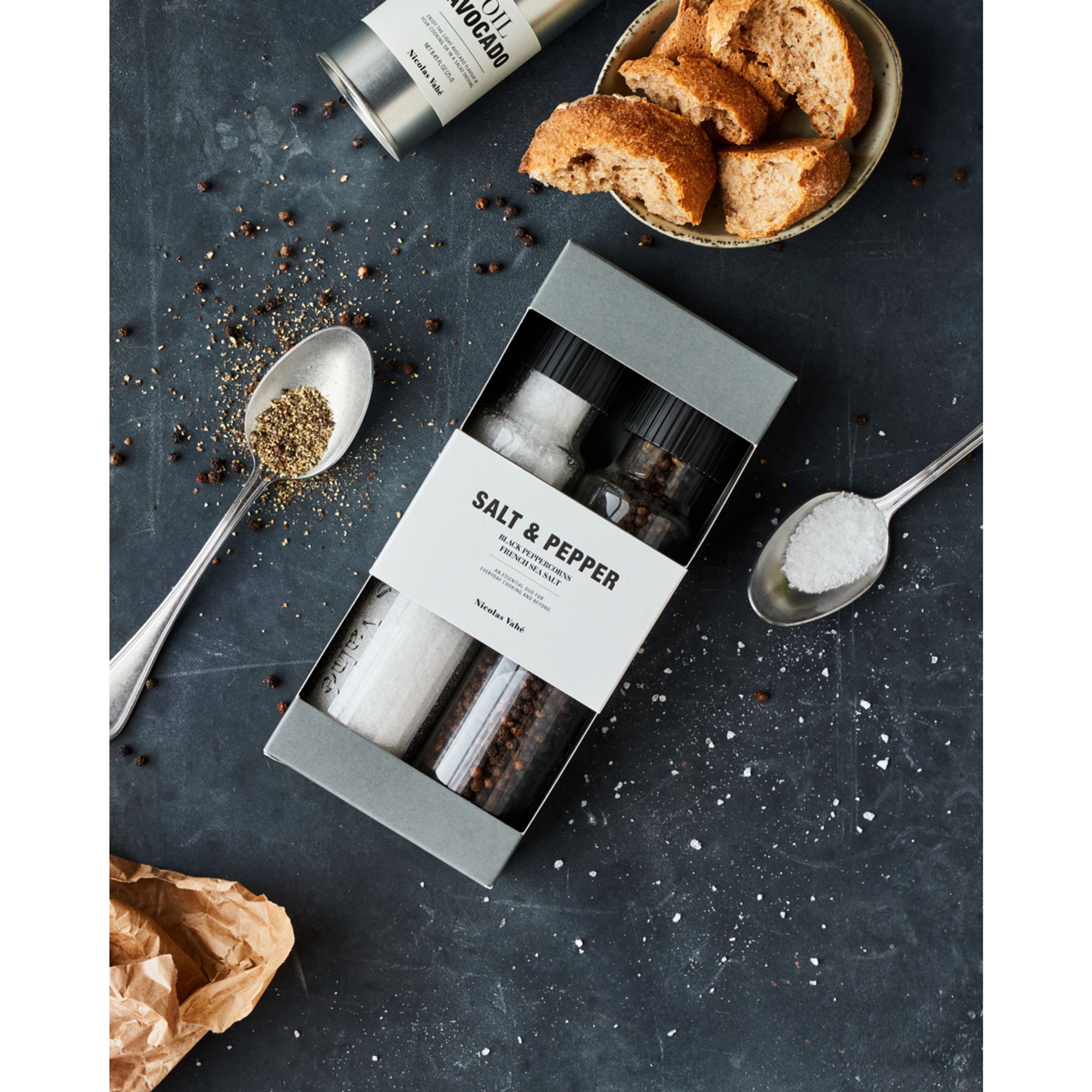 Nicolas Vahé - Krydderier - Gift Box - Salt & Pepper