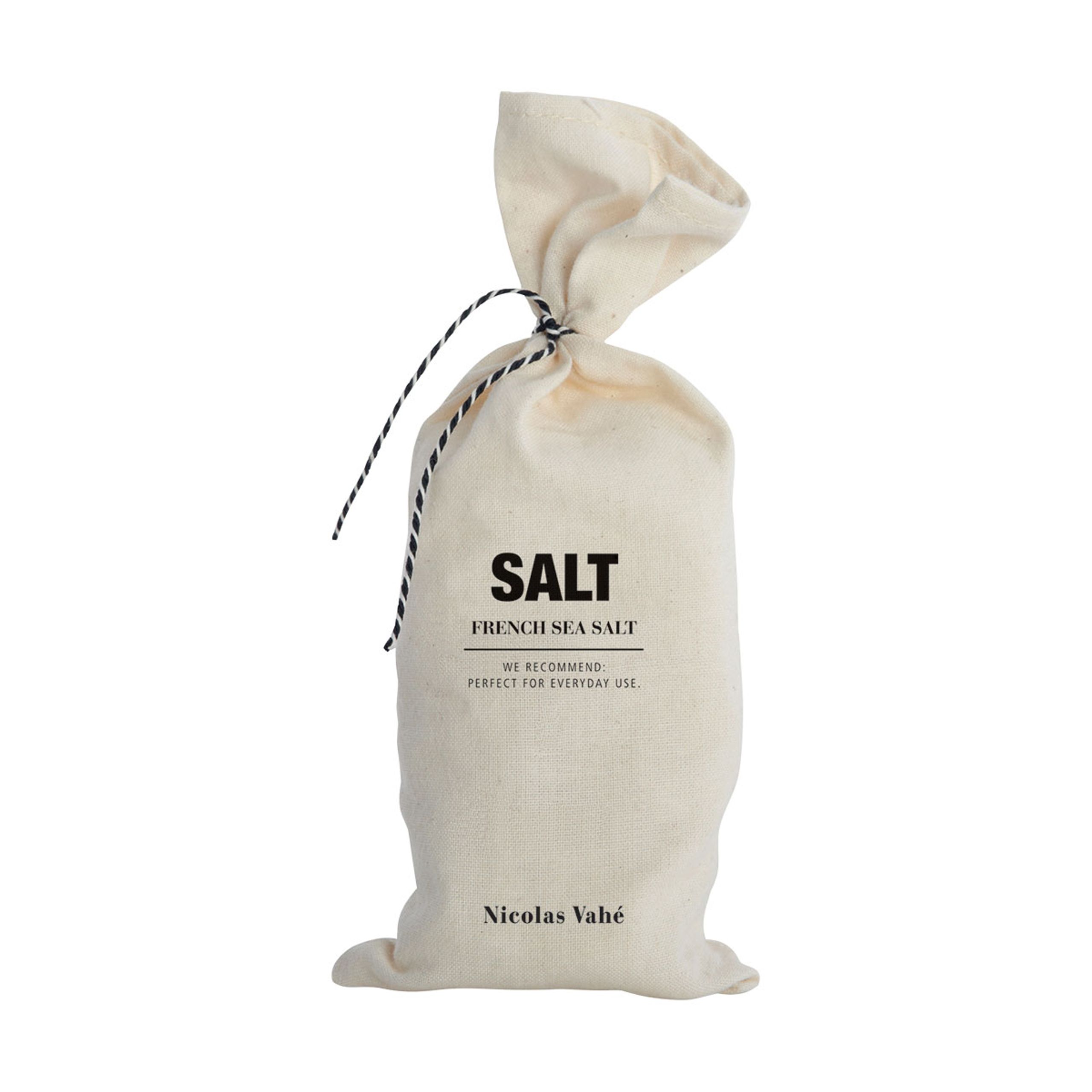 Nicolas Vahé - Salt - French sea salt - Fabric Bag
