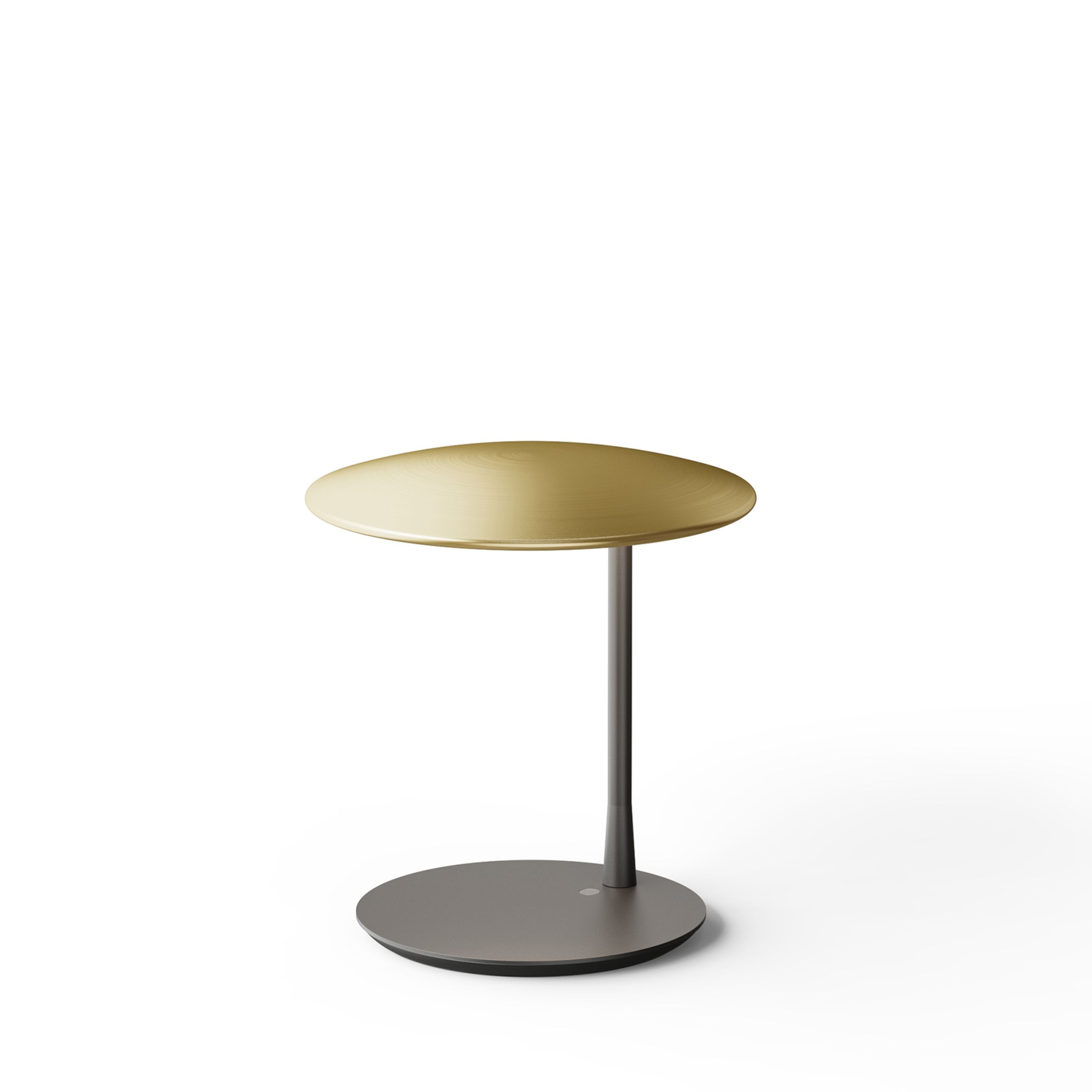 NINE - - Disc - Table Light - Brushed Brass/Black