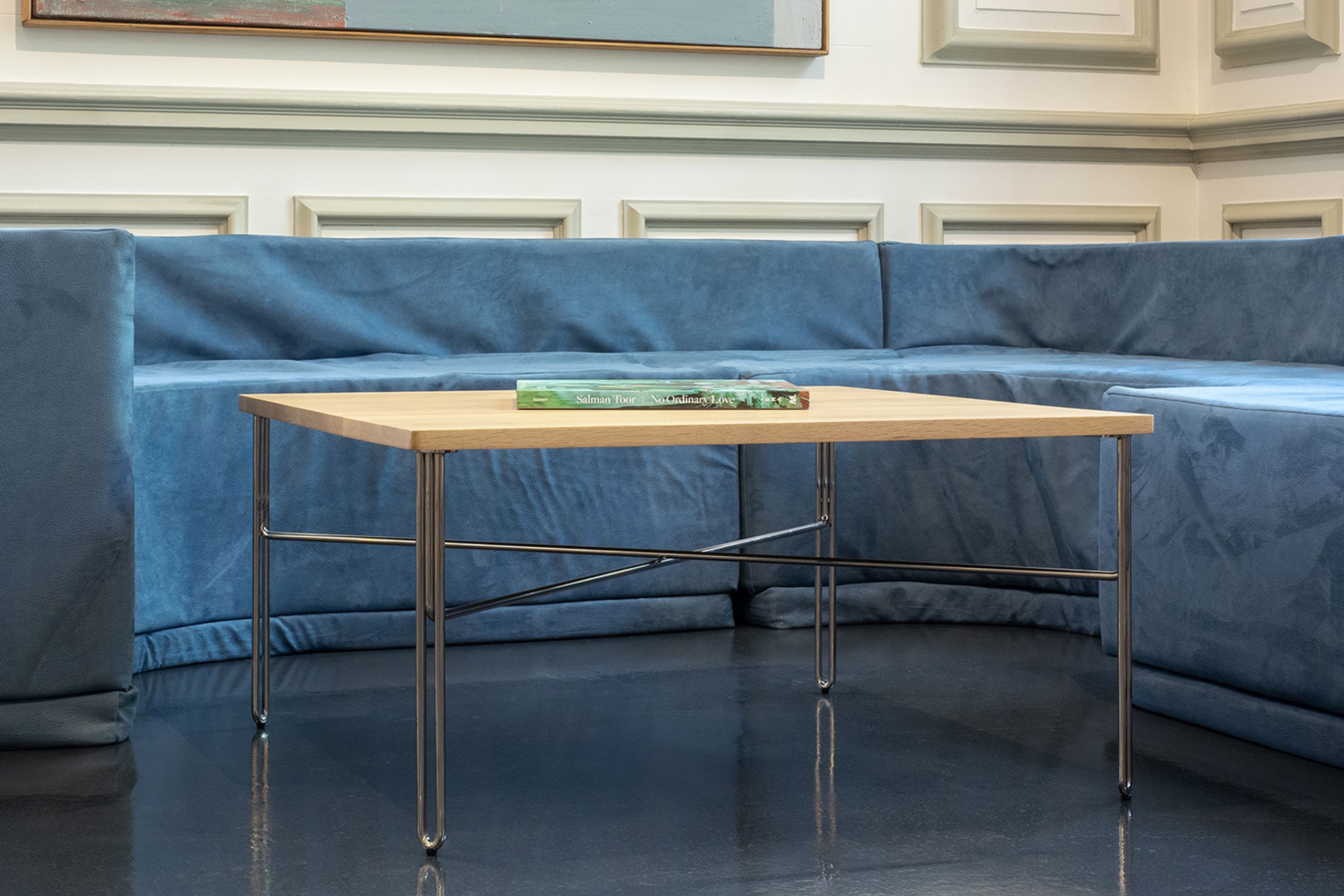 NINE - Couchtisch - Inline Low Table H400 X W800 X D800 - Top - Natural