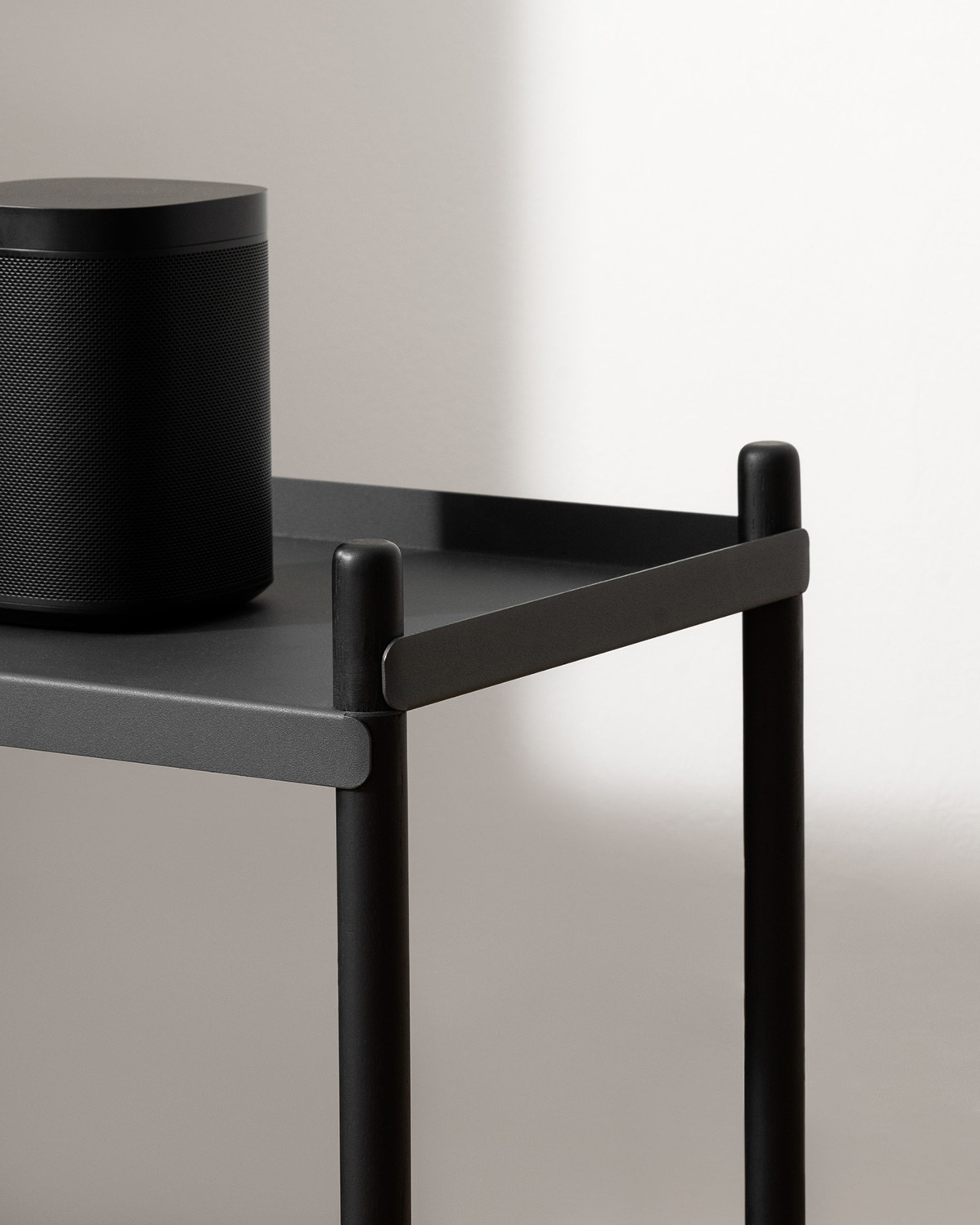 NINE - Display - Bolt Shelving 2000 - 2 Shelves - Black Anthracite