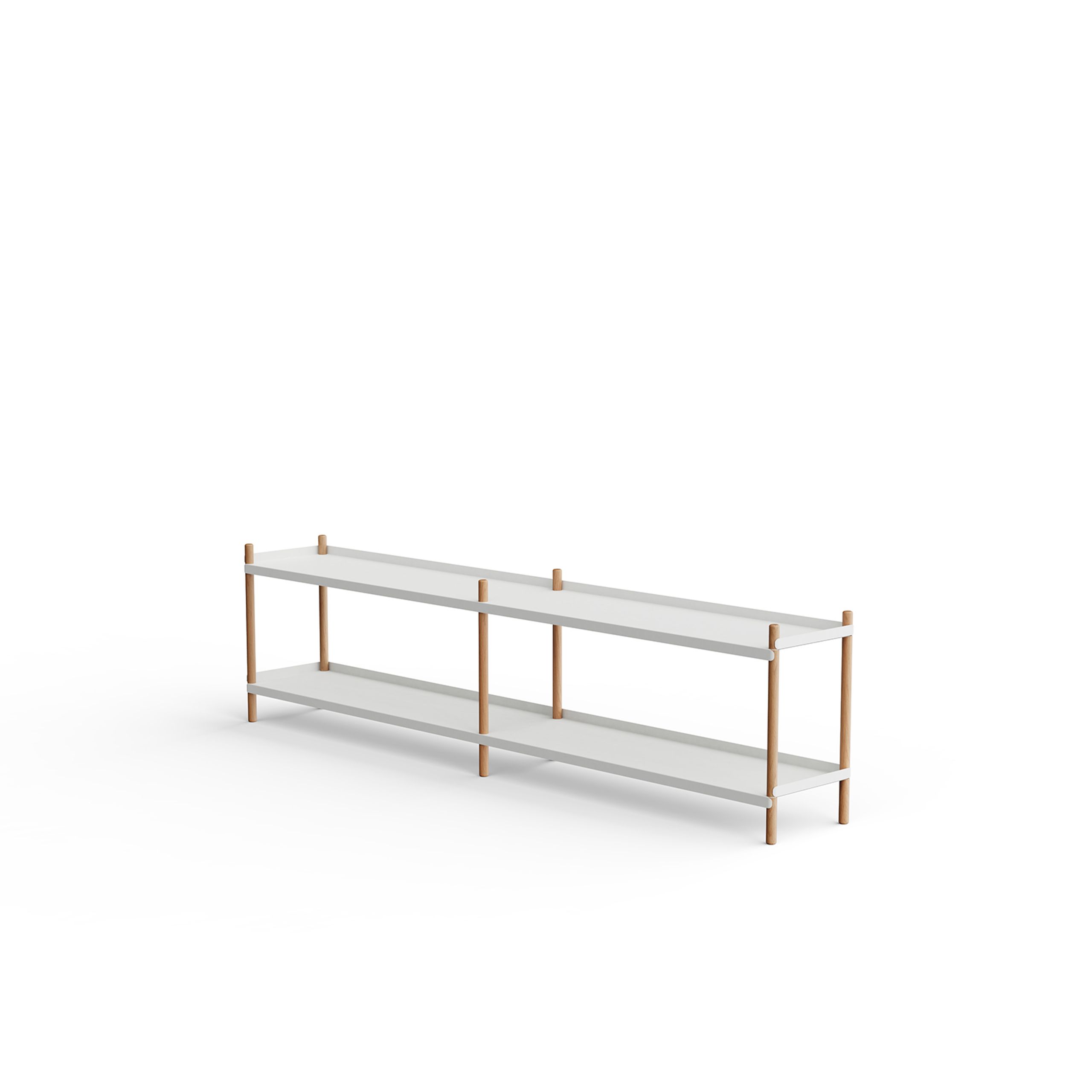 NINE - Reol - Bolt Shelving 2000 - 2 Shelves - Grey