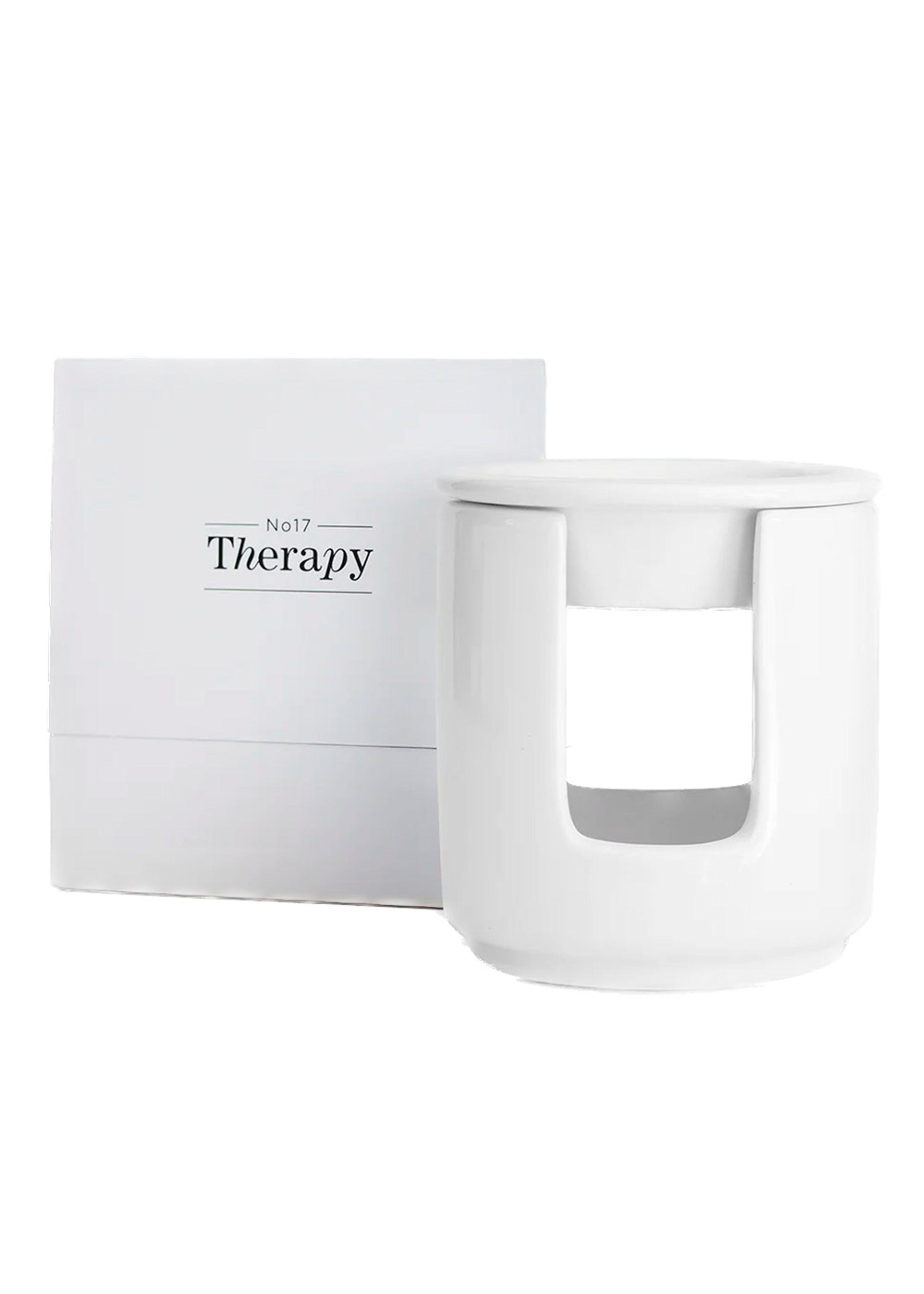 No17 Therapy - Olie lamp - Essential Aroma Oil Lamp - White