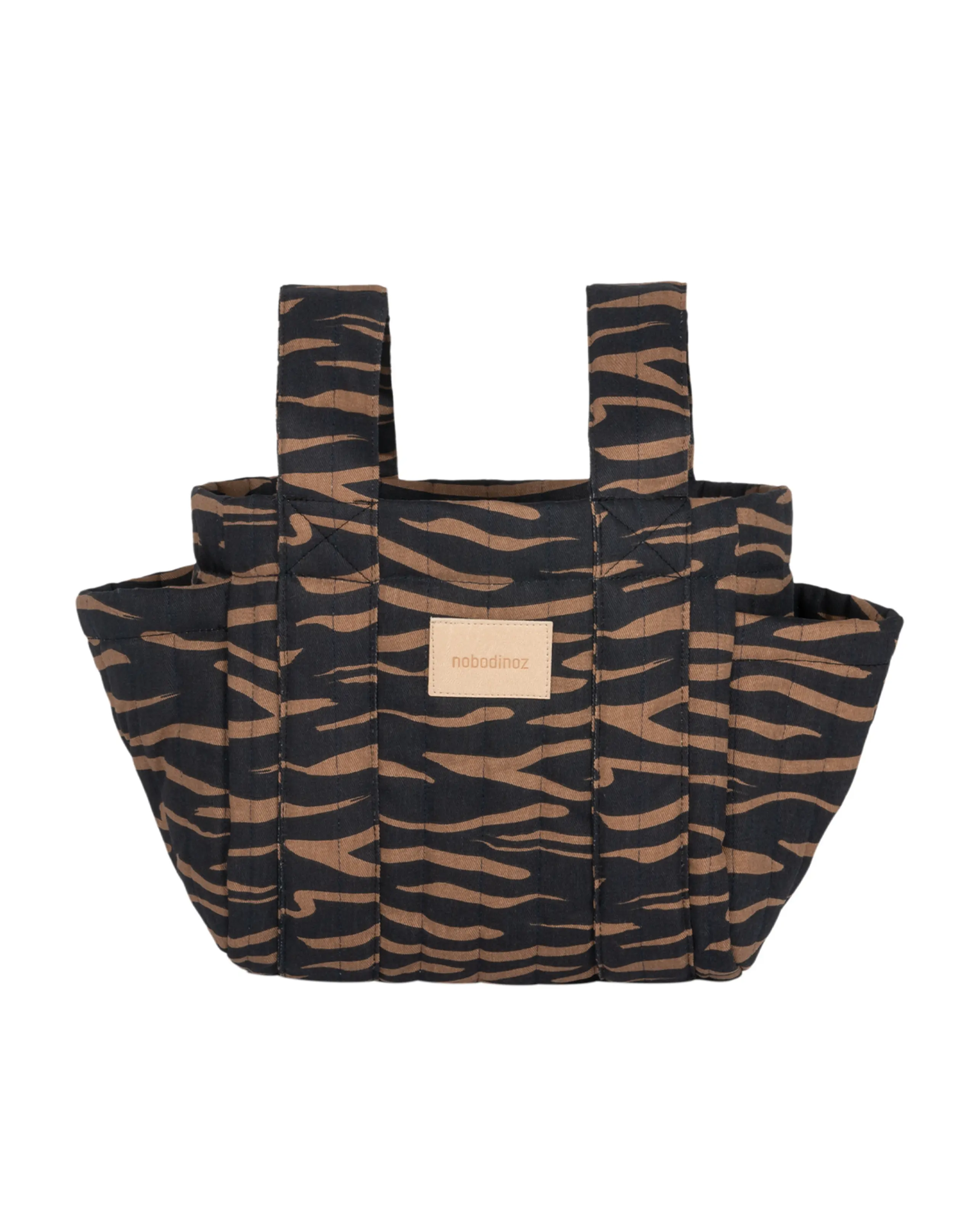 Nobodinoz - Stroller Accessories - Hyde Park Stroller Organizer - Blue waves