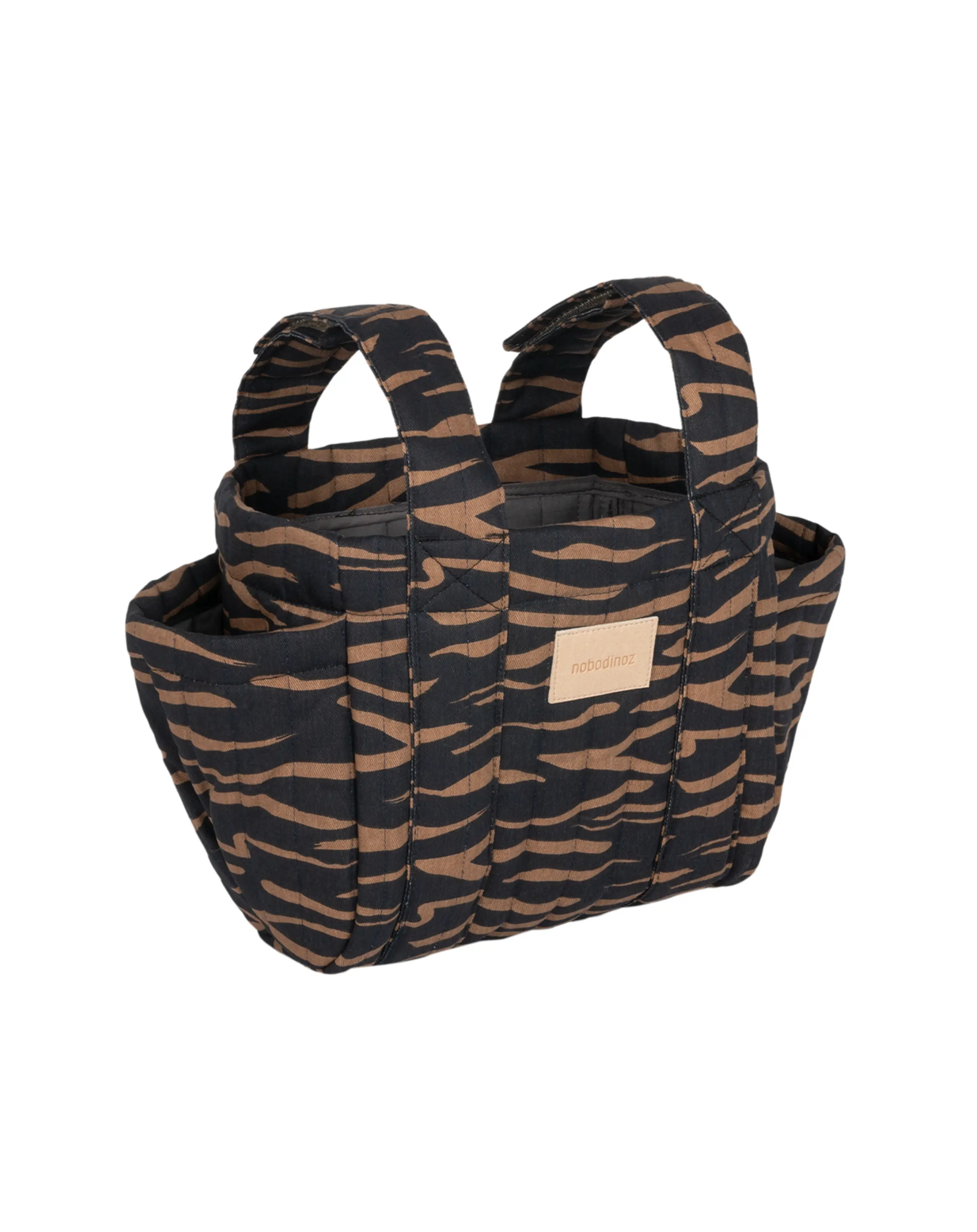 Nobodinoz - Stroller Accessories - Hyde Park Stroller Organizer - Blue waves