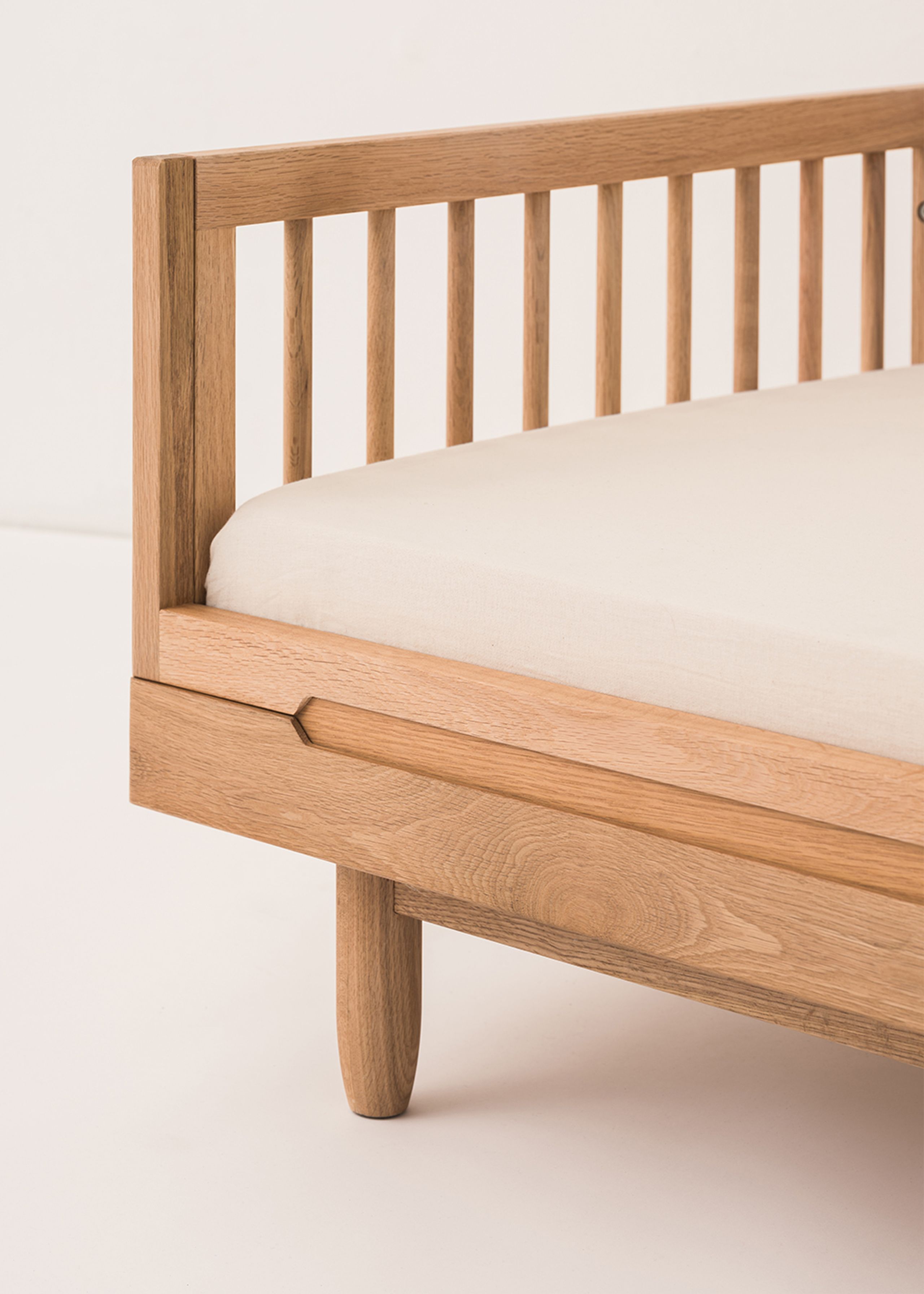 Nobodinoz - Bett für Kinder - Pure Junior Bed - Solid Oak