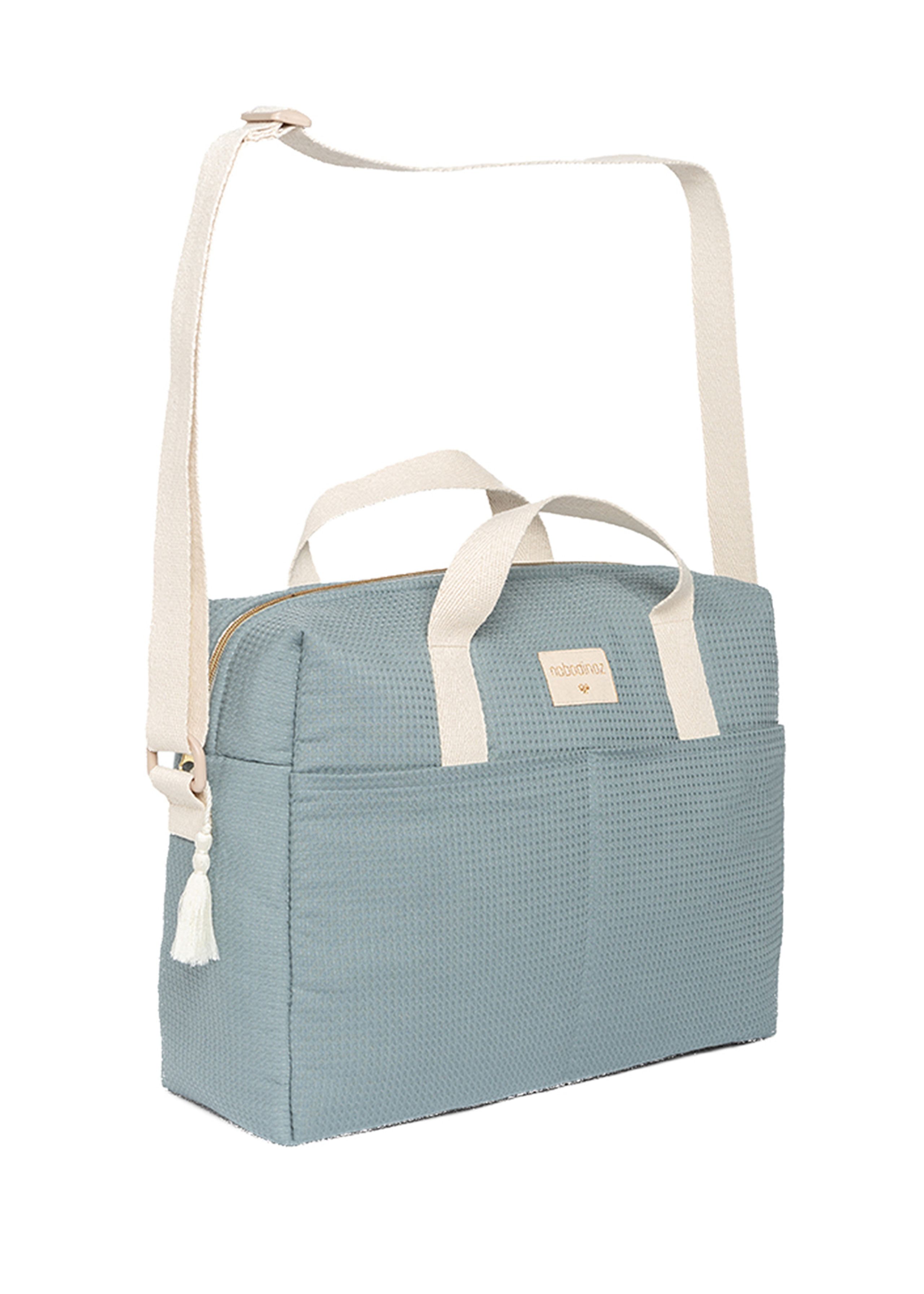 Nobodinoz - Přebalovací taška - Gala Waterproof Changing Bag - Stone Blue