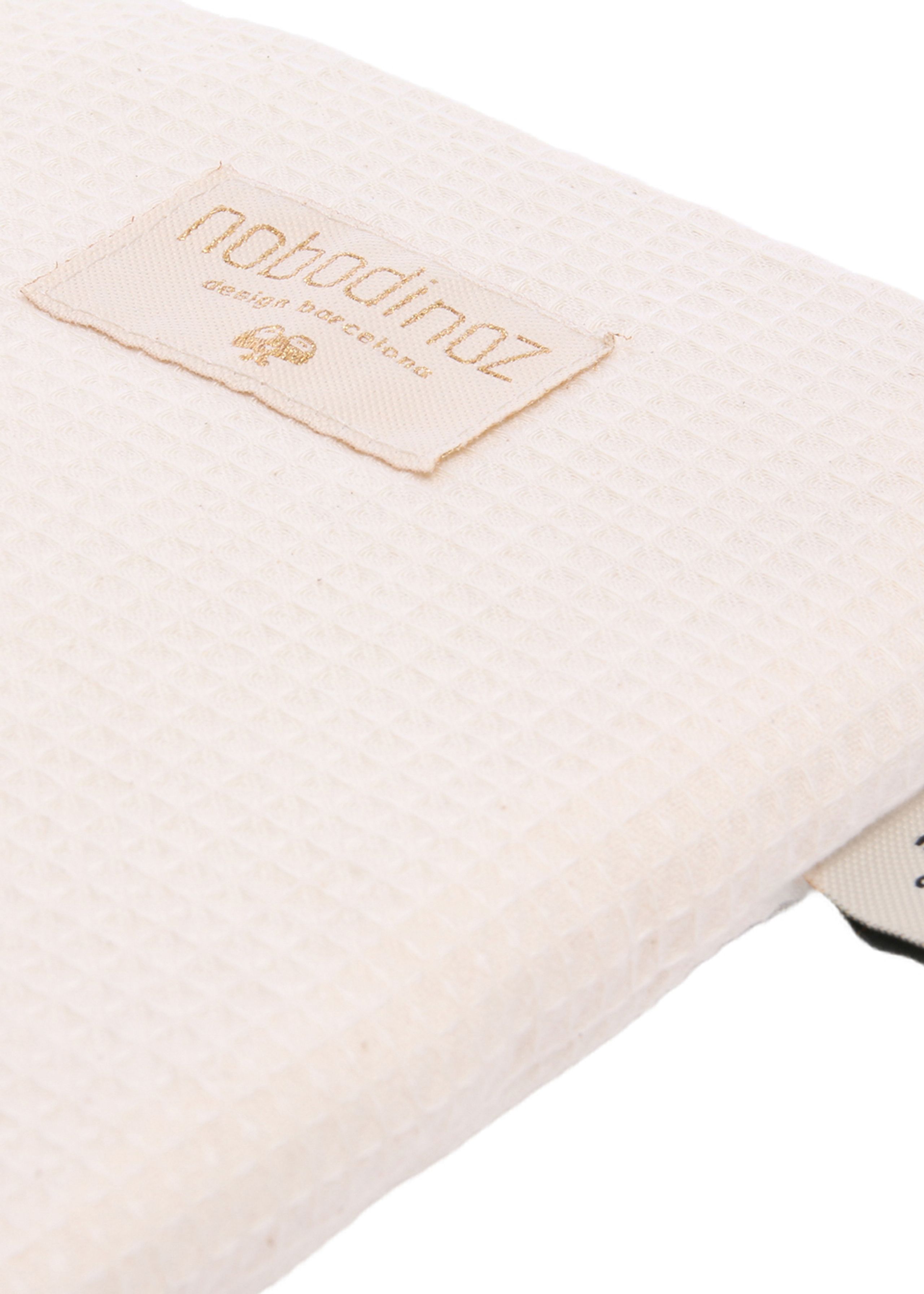 Nobodinoz - Bed Bumper - Nest Cot Bumper - Natural