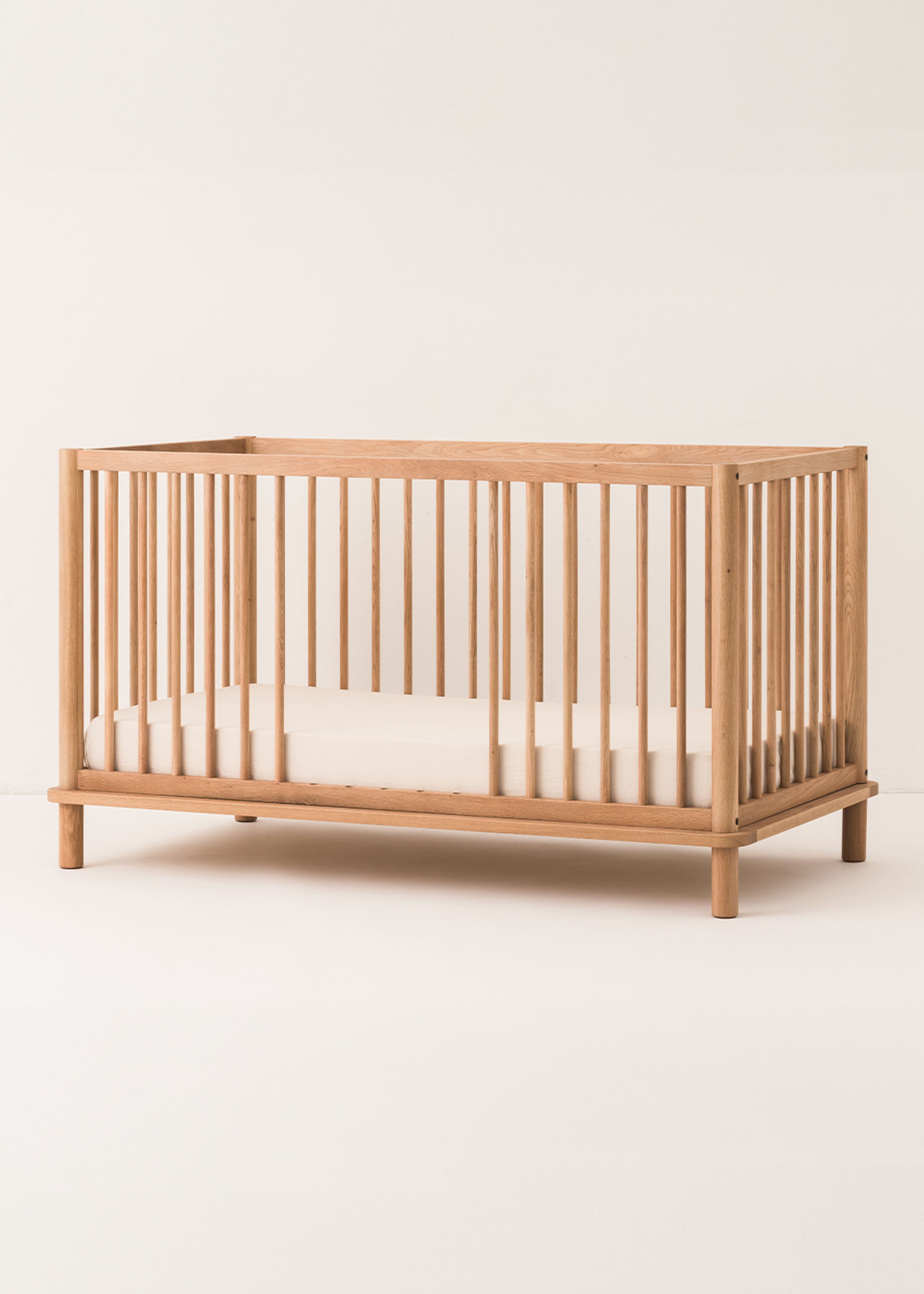 Nobodinoz - Crib - Latitude Evolving Crib - Solid Oak