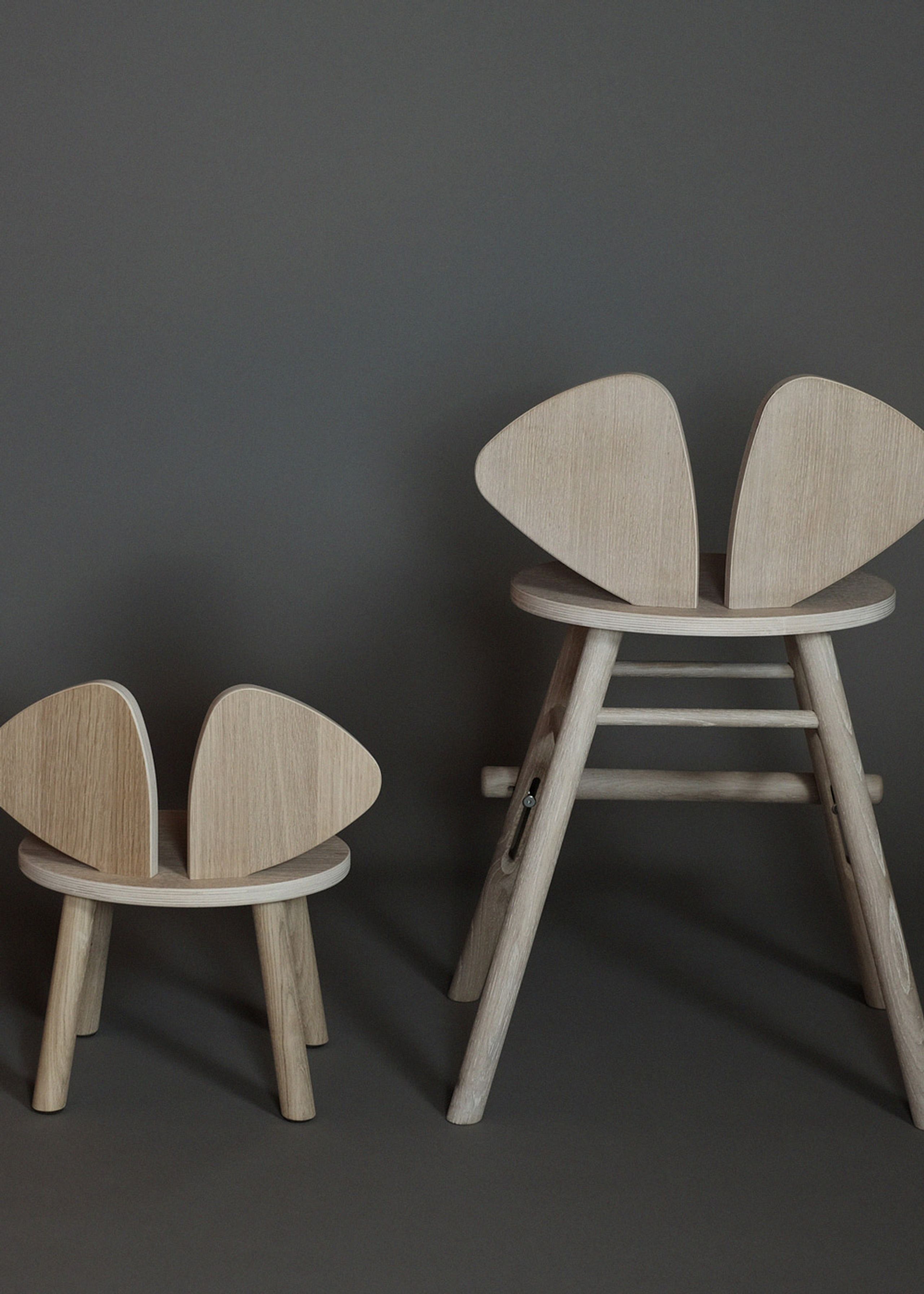 NOFRED - Børnestol - Mouse Chair Junior - Oak