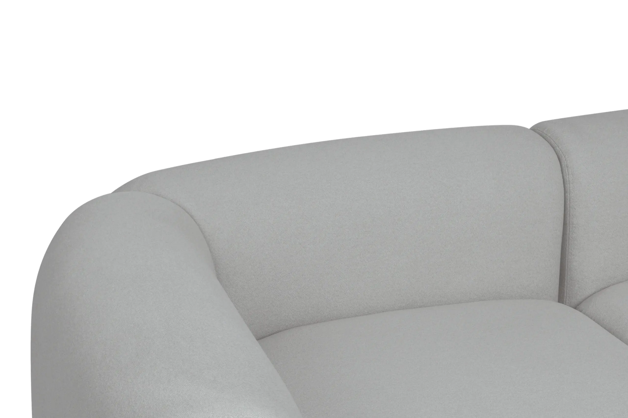 noo.ma - 2 Personers Sofa - Flom Sofa 2-seater - Light Grey