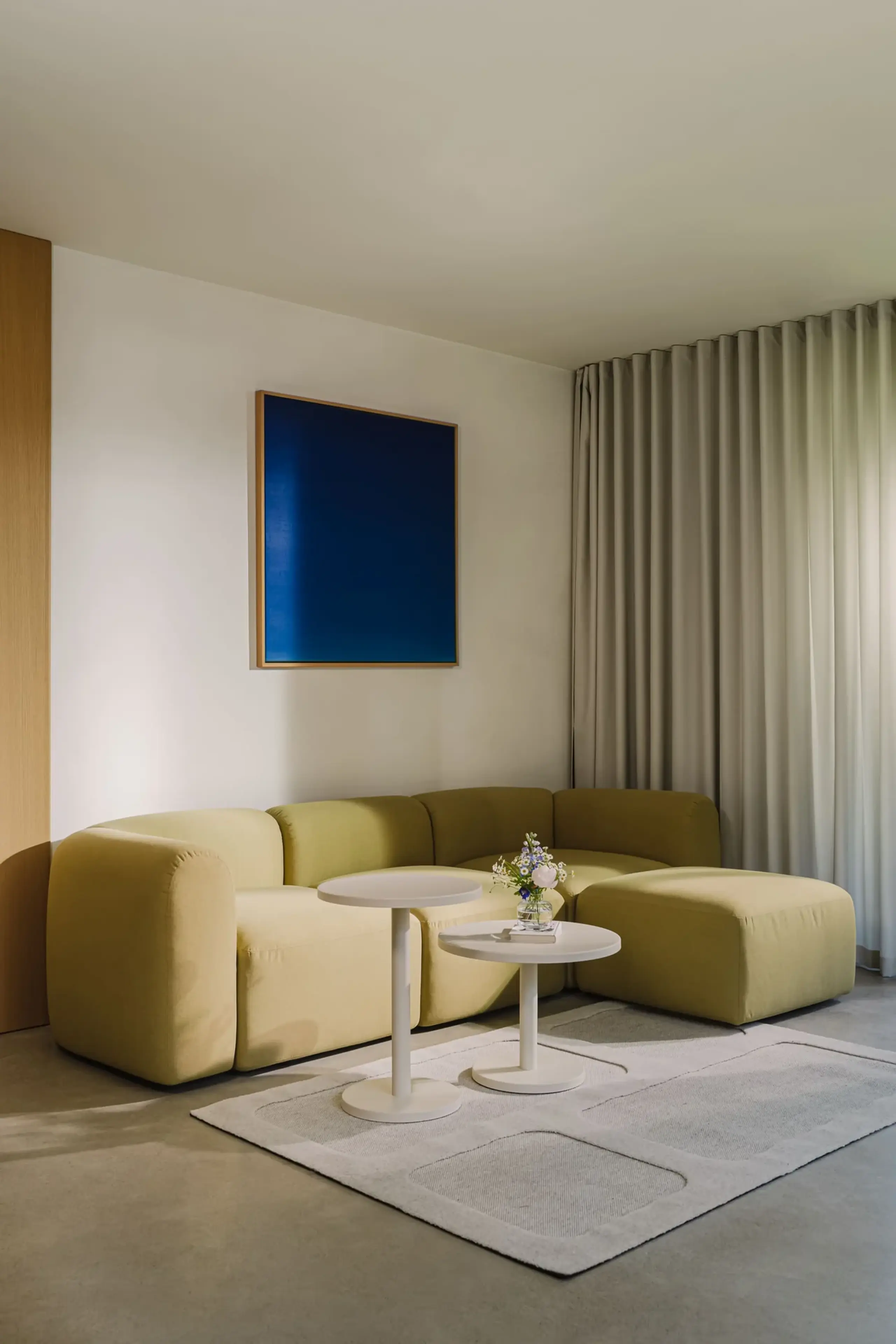 noo.ma - Sofa 3 osobowa - Flom Sofa 3-seater Corner - Yellow Pear