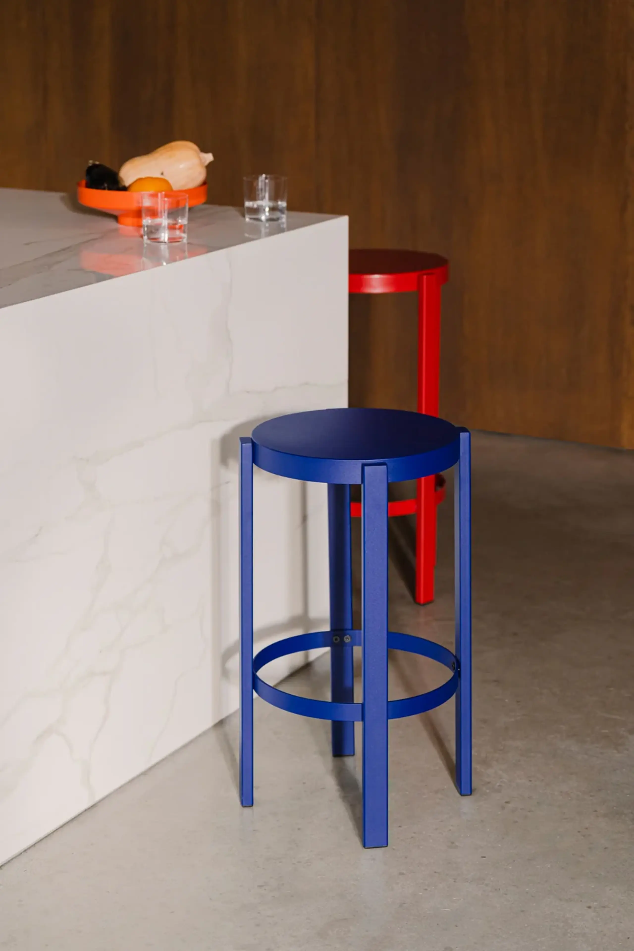 noo.ma - Barstol - Doon Bar Stool - 65 cm - Blueberry Pie
