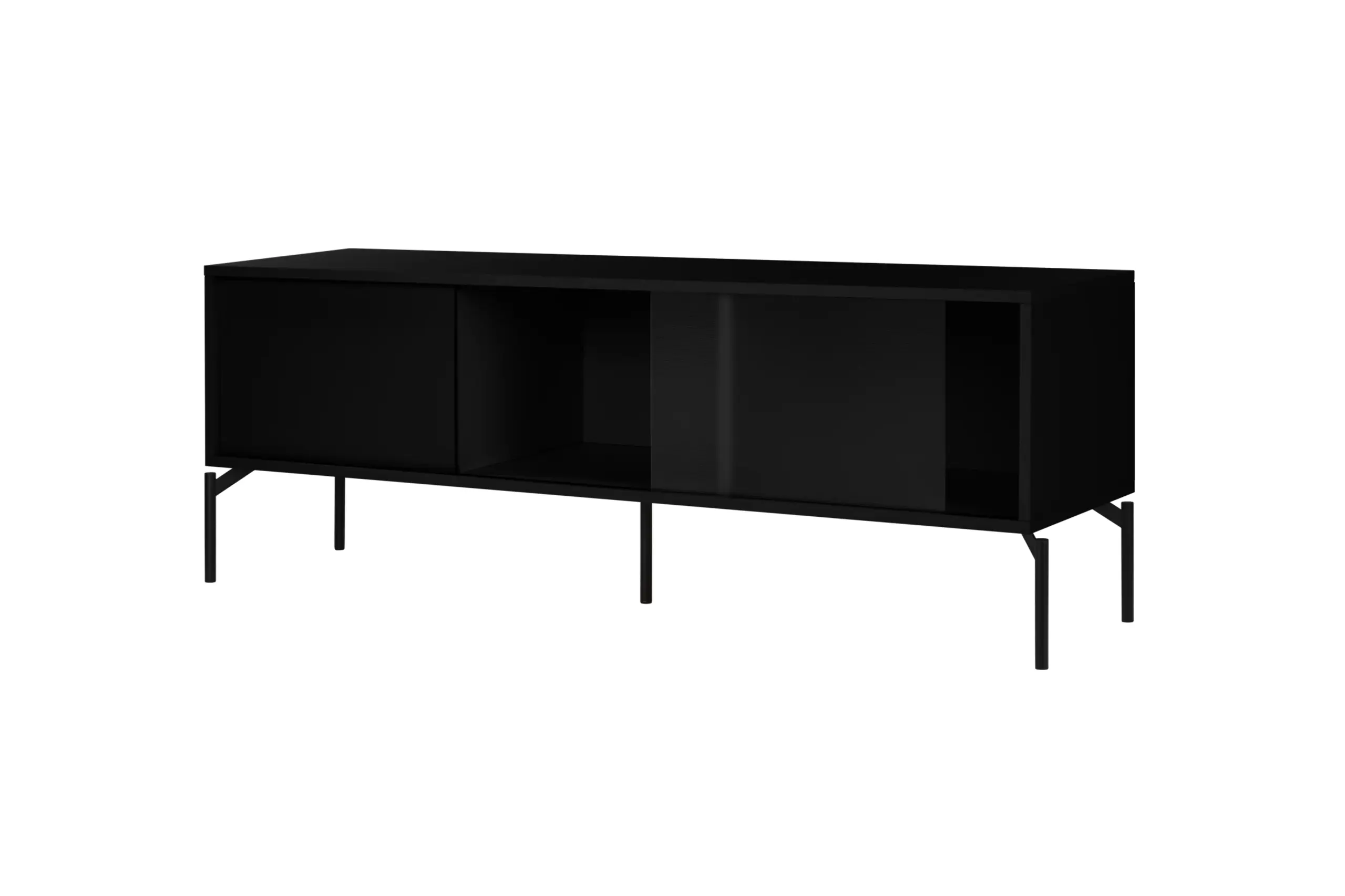 noo.ma - Koc dla dzieci - Met Tv Stand - Vulcano Black