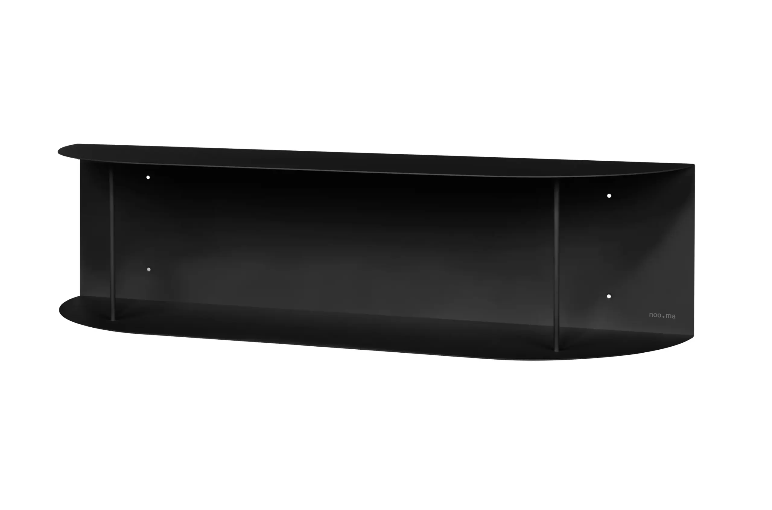 noo.ma - Shelf - Lina Shelf - Long - Vulcano Black