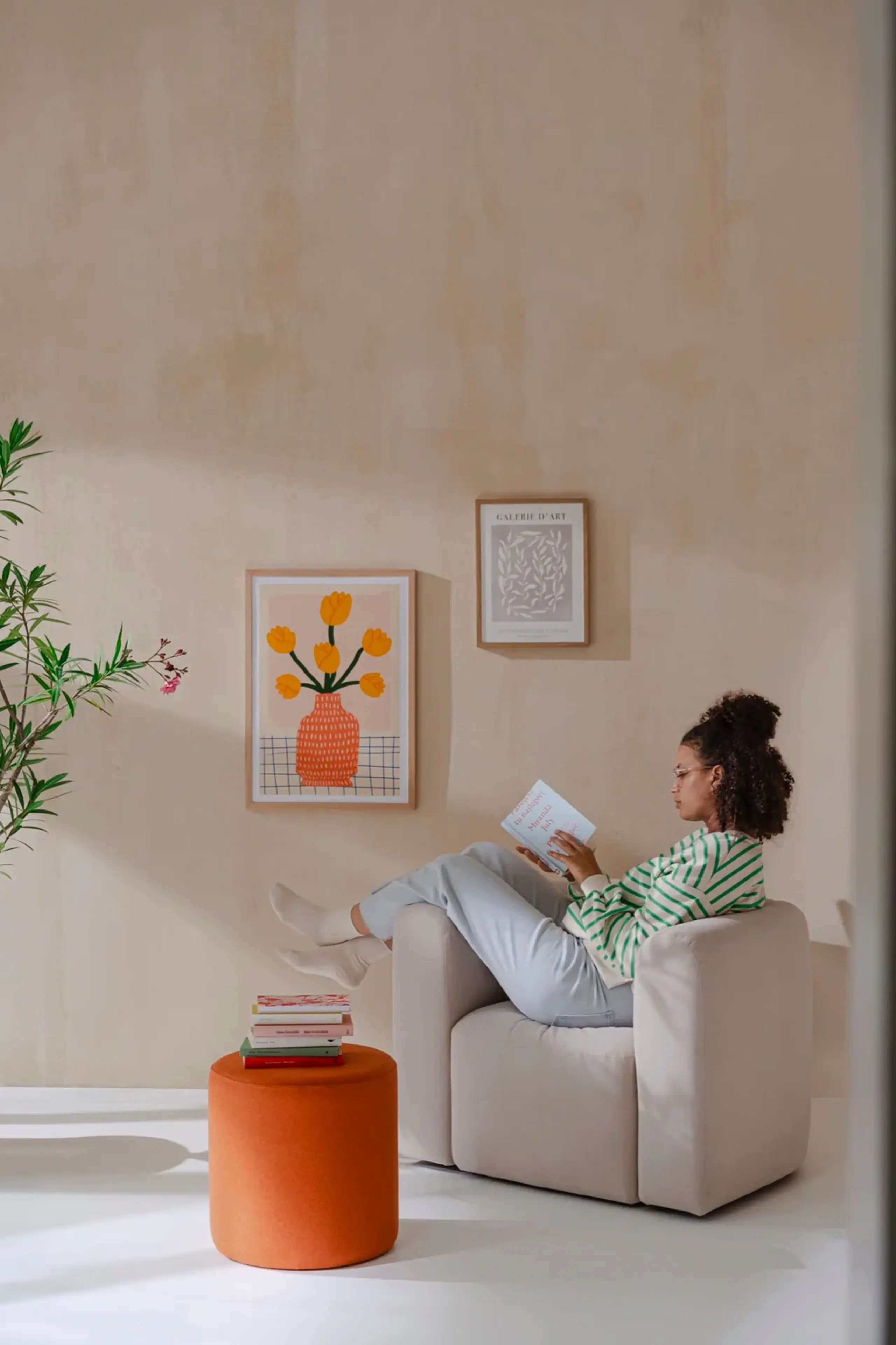 noo.ma - Poltrona - Flom Armchair - Cloud Beige