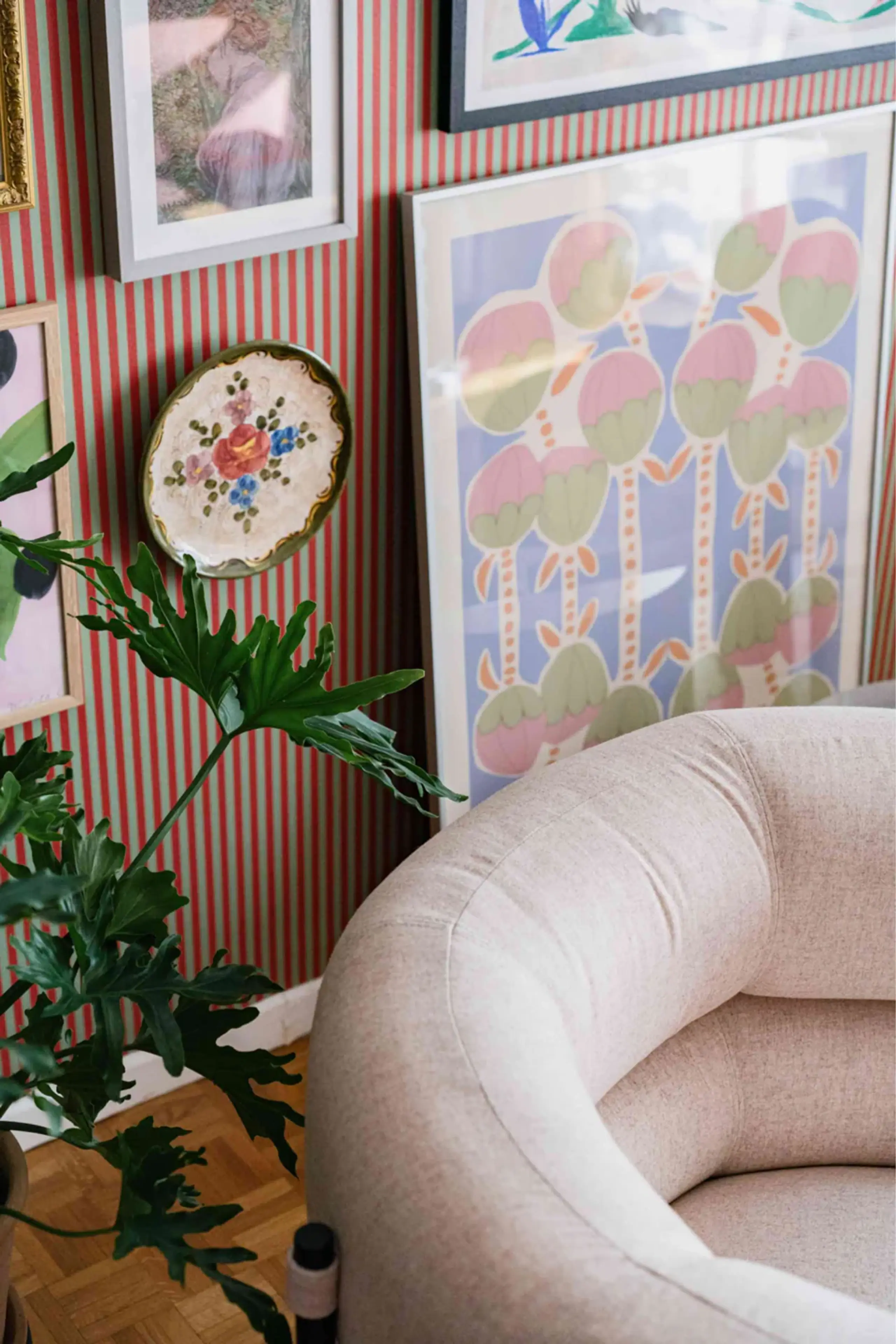 noo.ma - Chaise lounge - Ubi Armchair - Classic Beige Wool