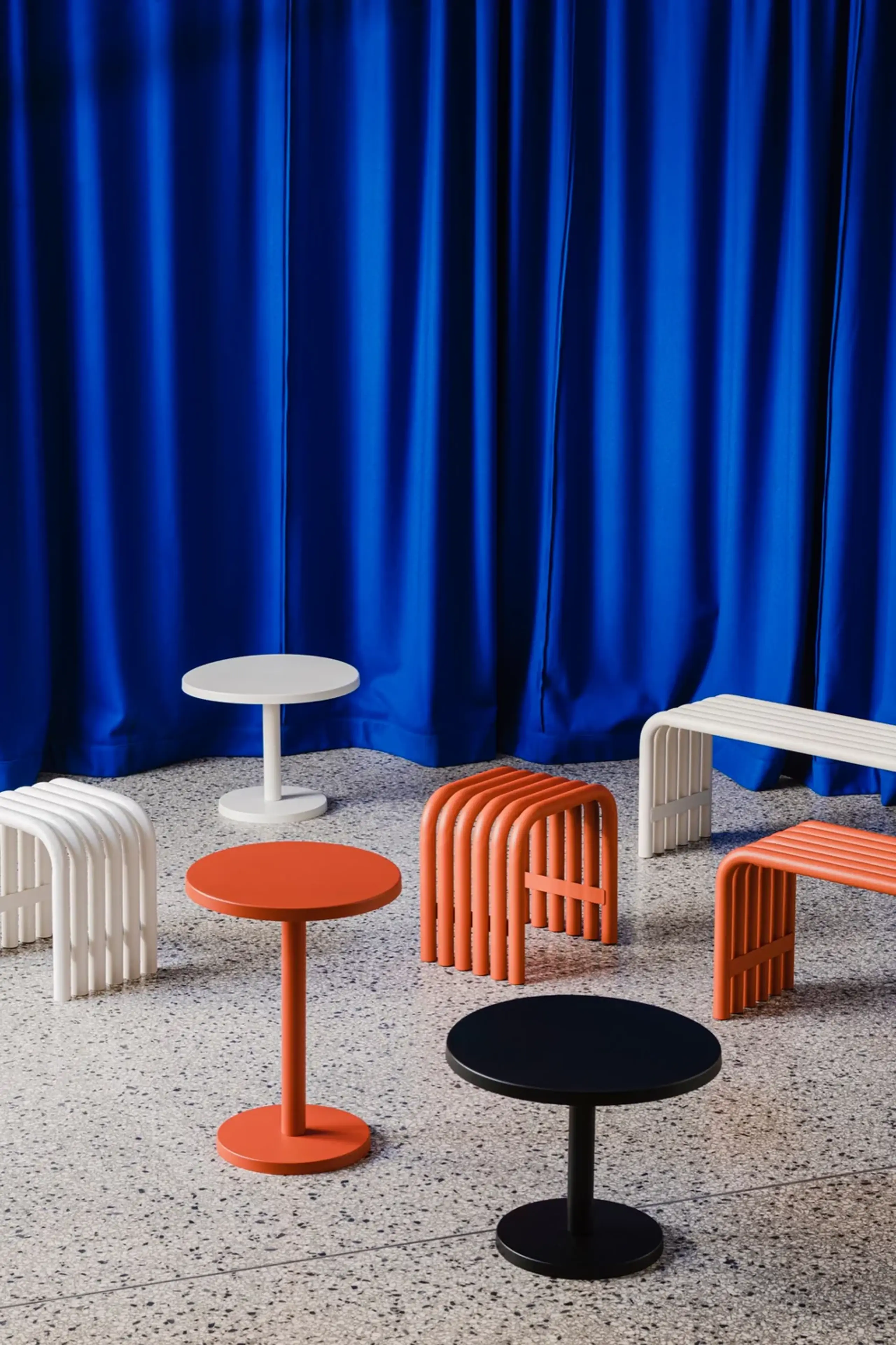 noo.ma - Sidobord - Odo Side Table - Low - Vulcano Black