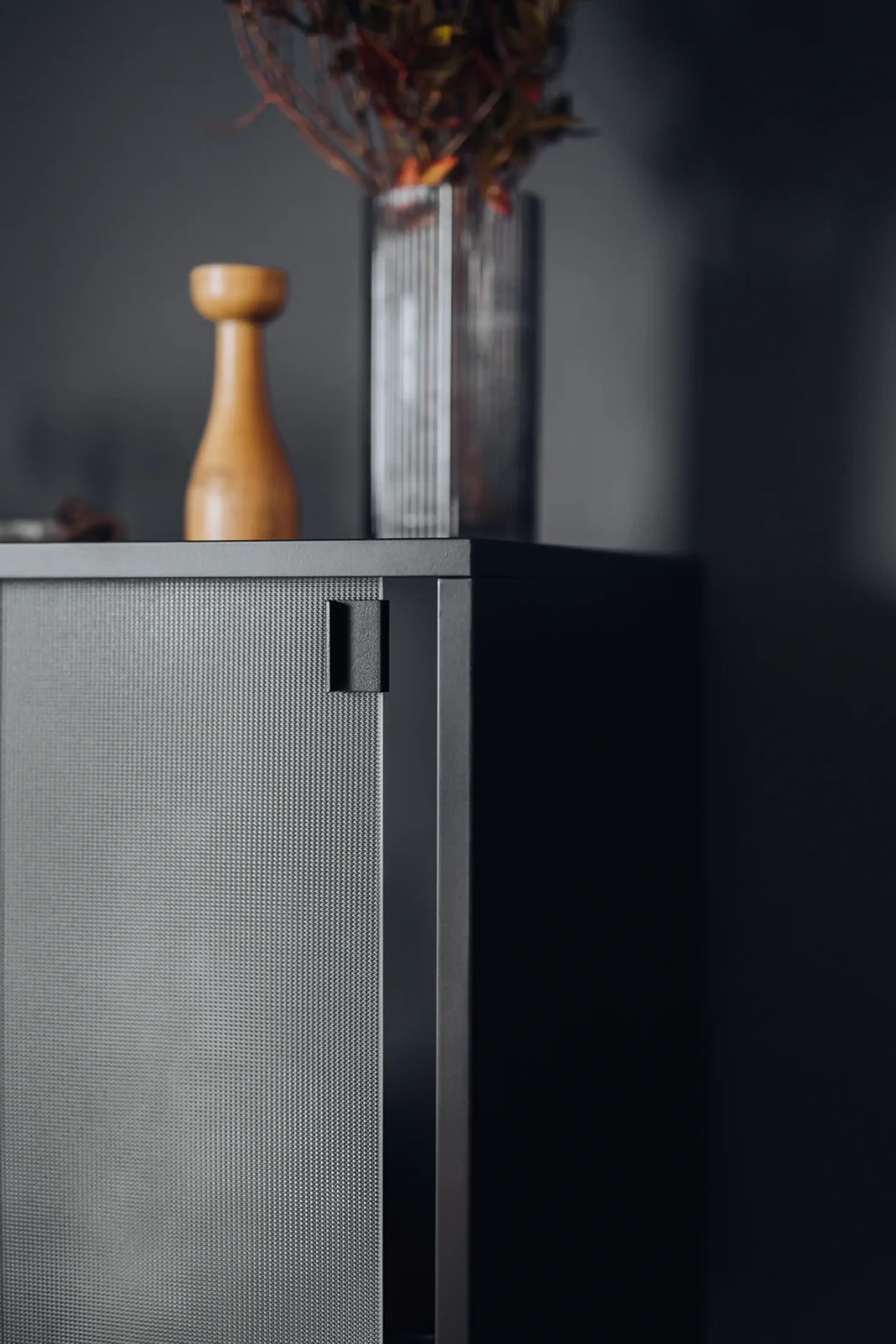 noo.ma - Cabinet - Lekko Cabinet - Vulcano Black