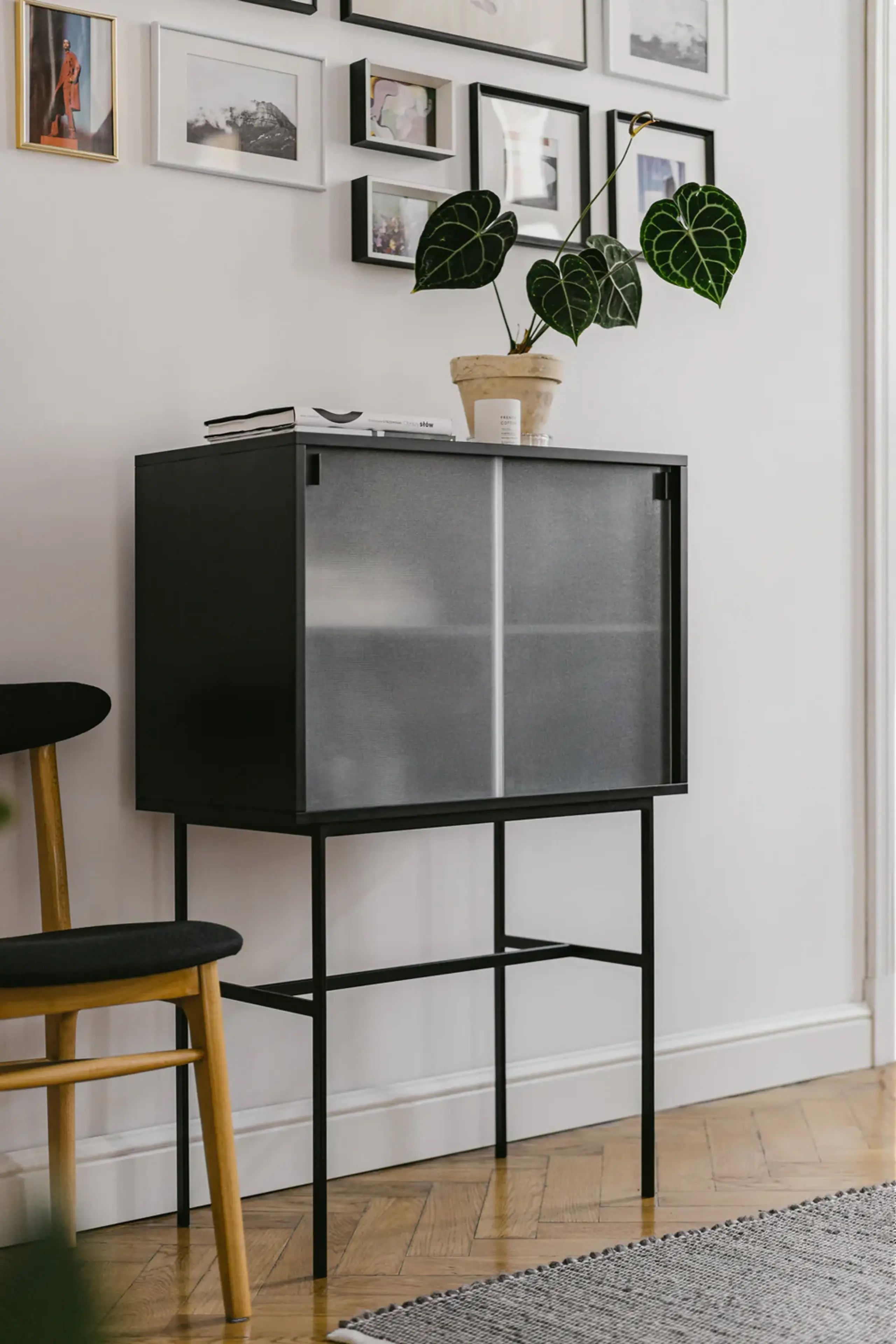 noo.ma - Cabinet - Lekko Cabinet - Vulcano Black