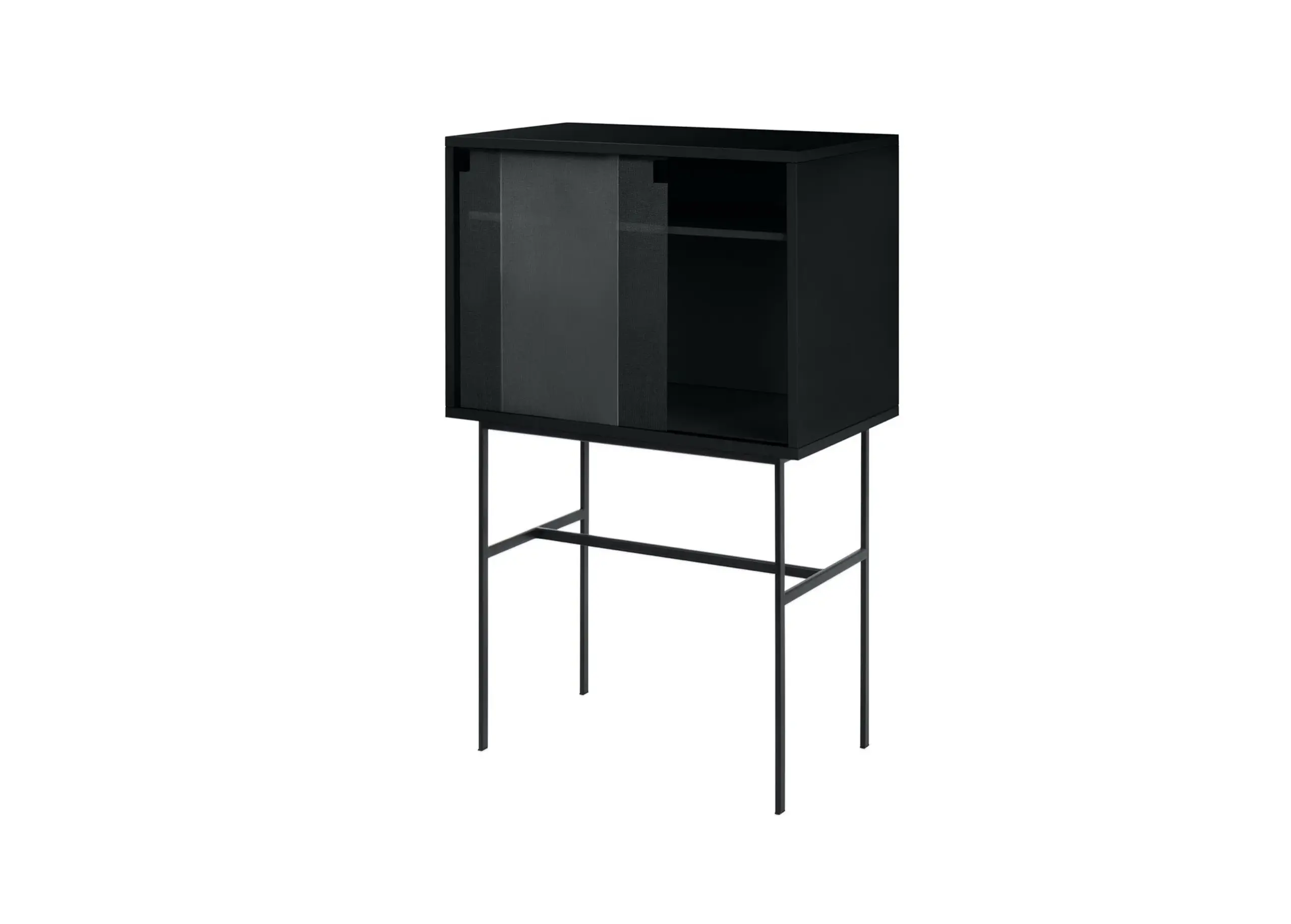 noo.ma - Cabinet - Lekko Cabinet - Vulcano Black