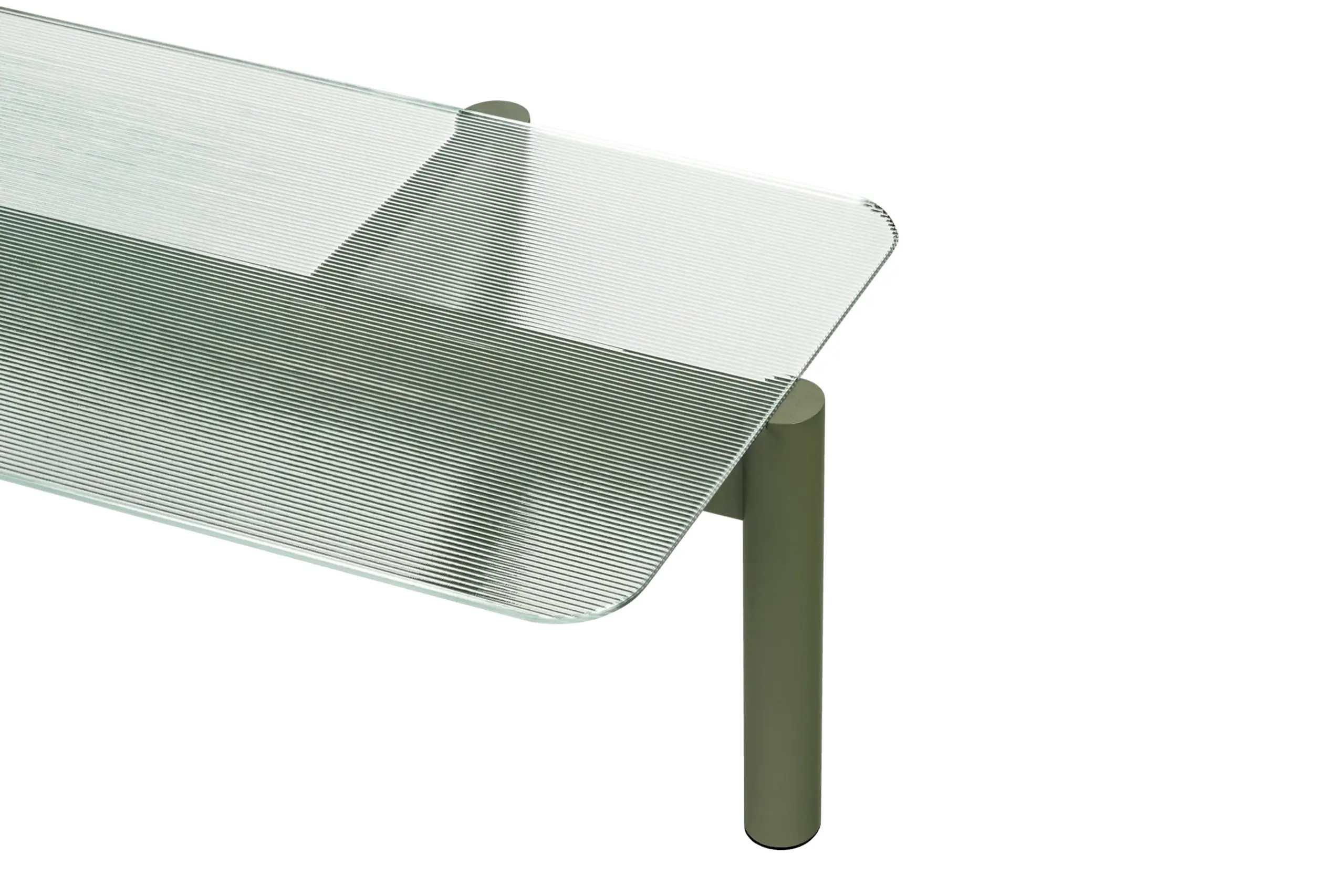 noo.ma - Coffee Table - Kob Coffee Table - Forest Green