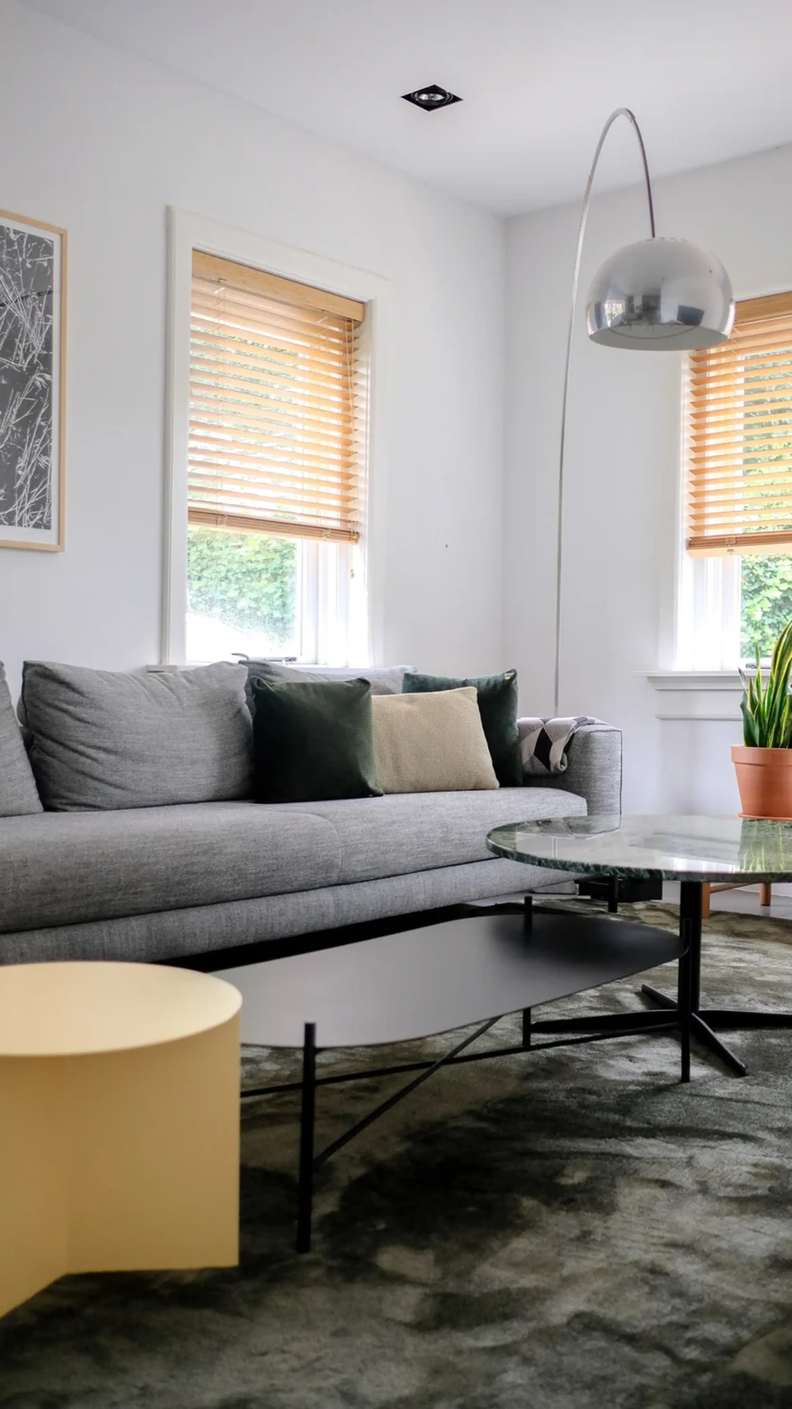 noo.ma - Soffbord - Toglan Coffee Table - Vulcano Black Steel