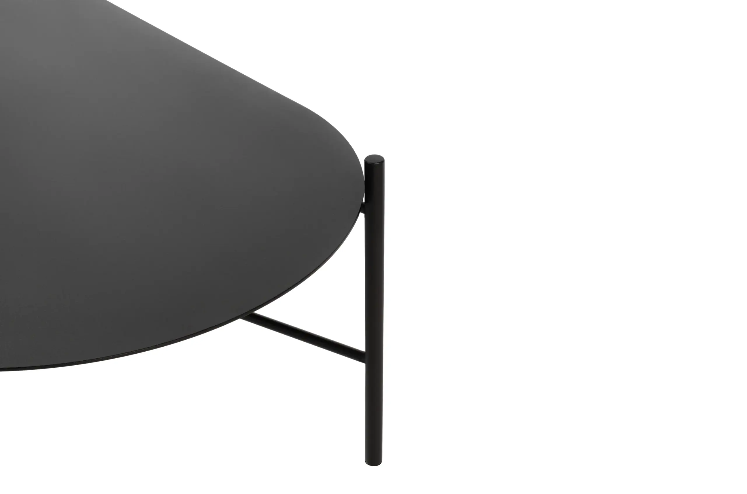 noo.ma - Soffbord - Toglan Coffee Table - Vulcano Black Steel