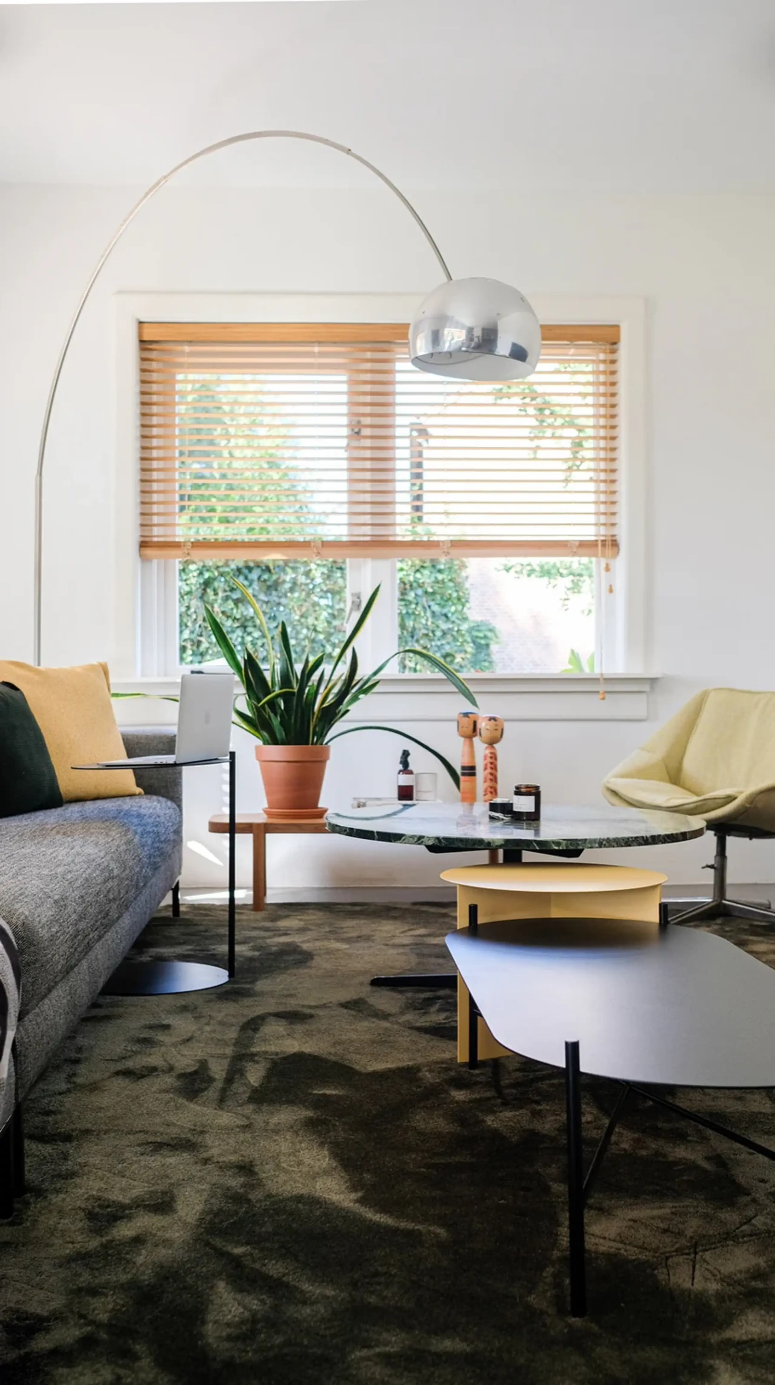 noo.ma - Soffbord - Toglan Coffee Table - Vulcano Black Steel