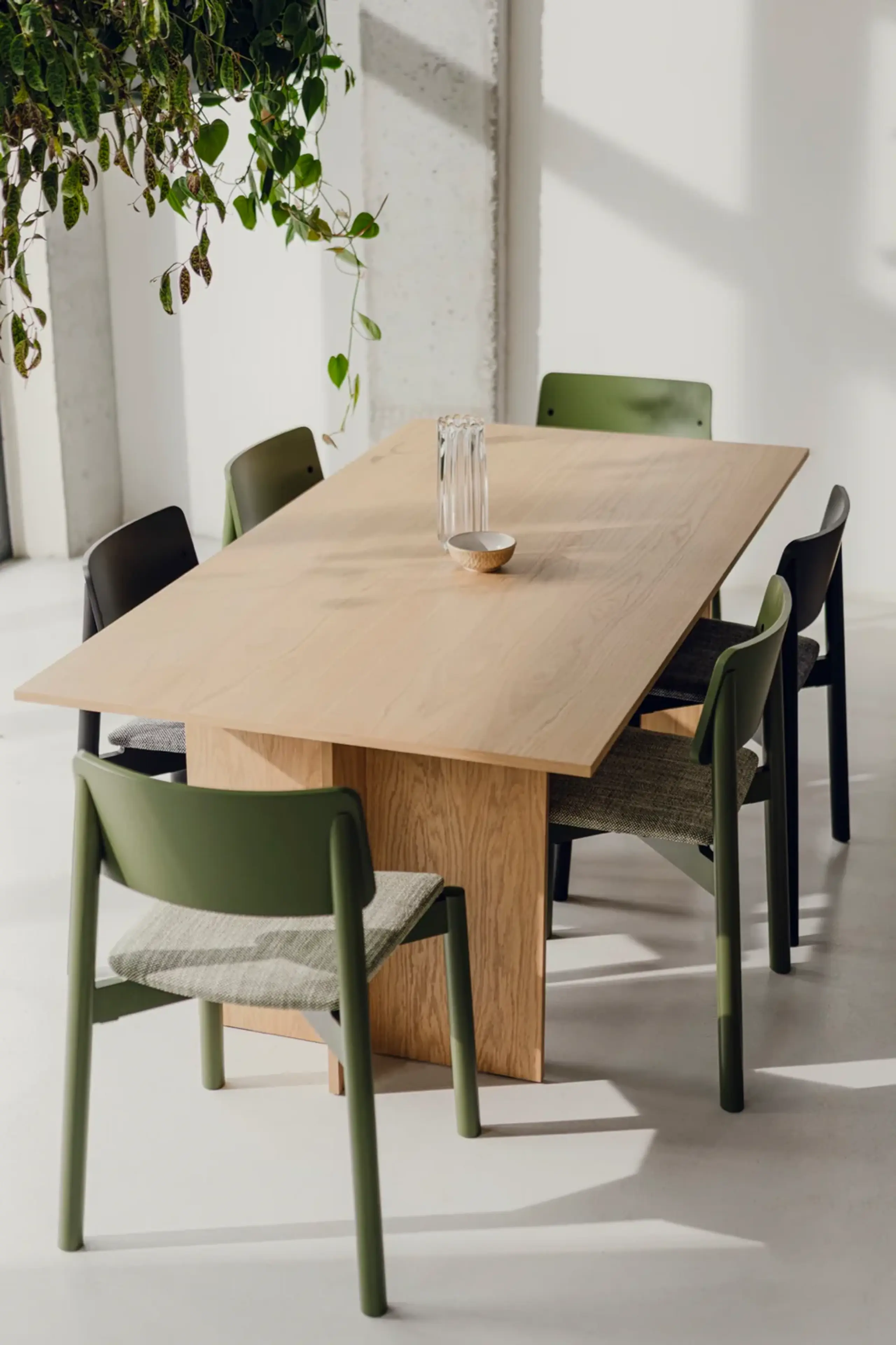 noo.ma - Dining chair - Wem Chair - Vulcano Black Wooden