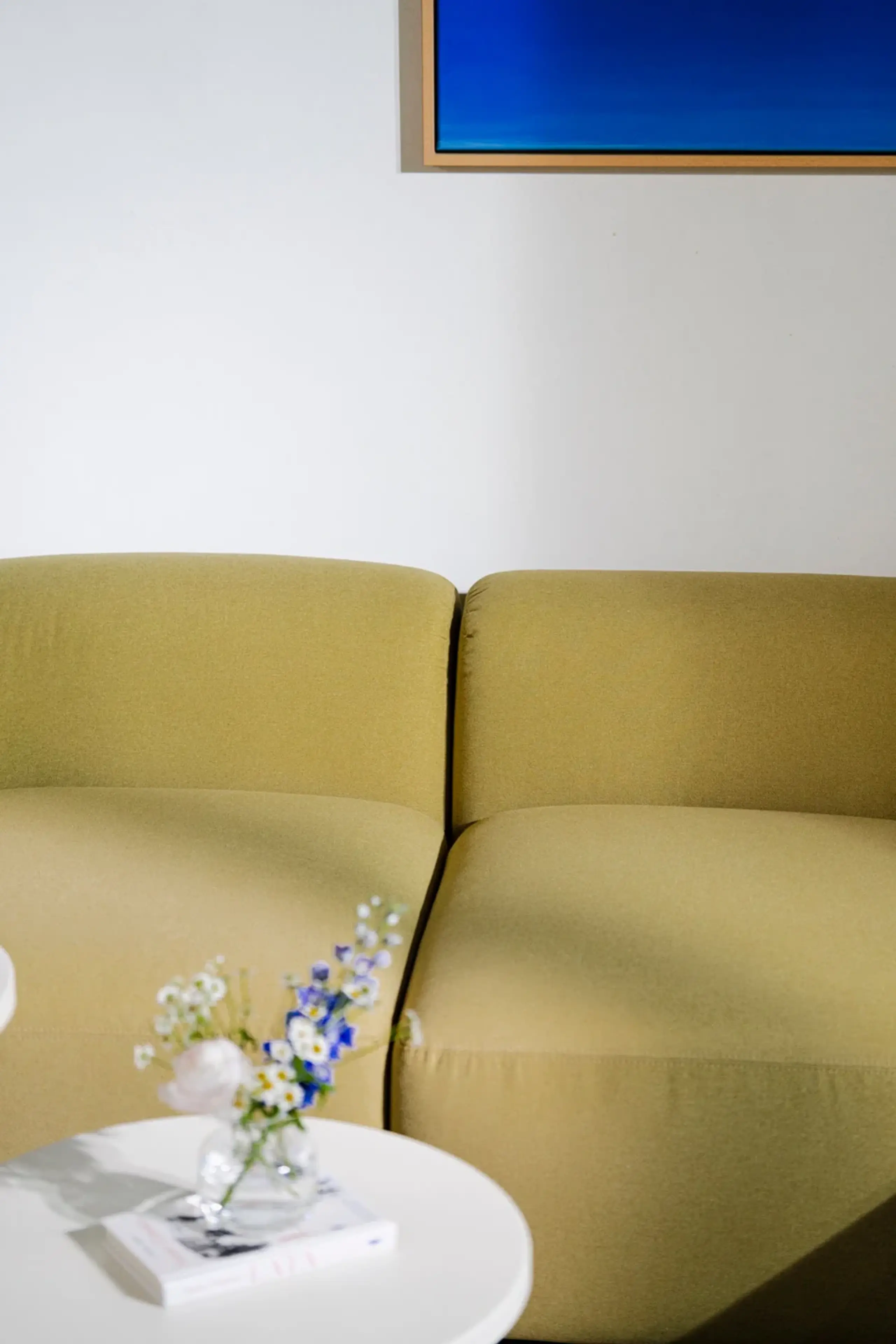 noo.ma - Juego de memoria - Flom Sofa 2-seater - Yellow Pear