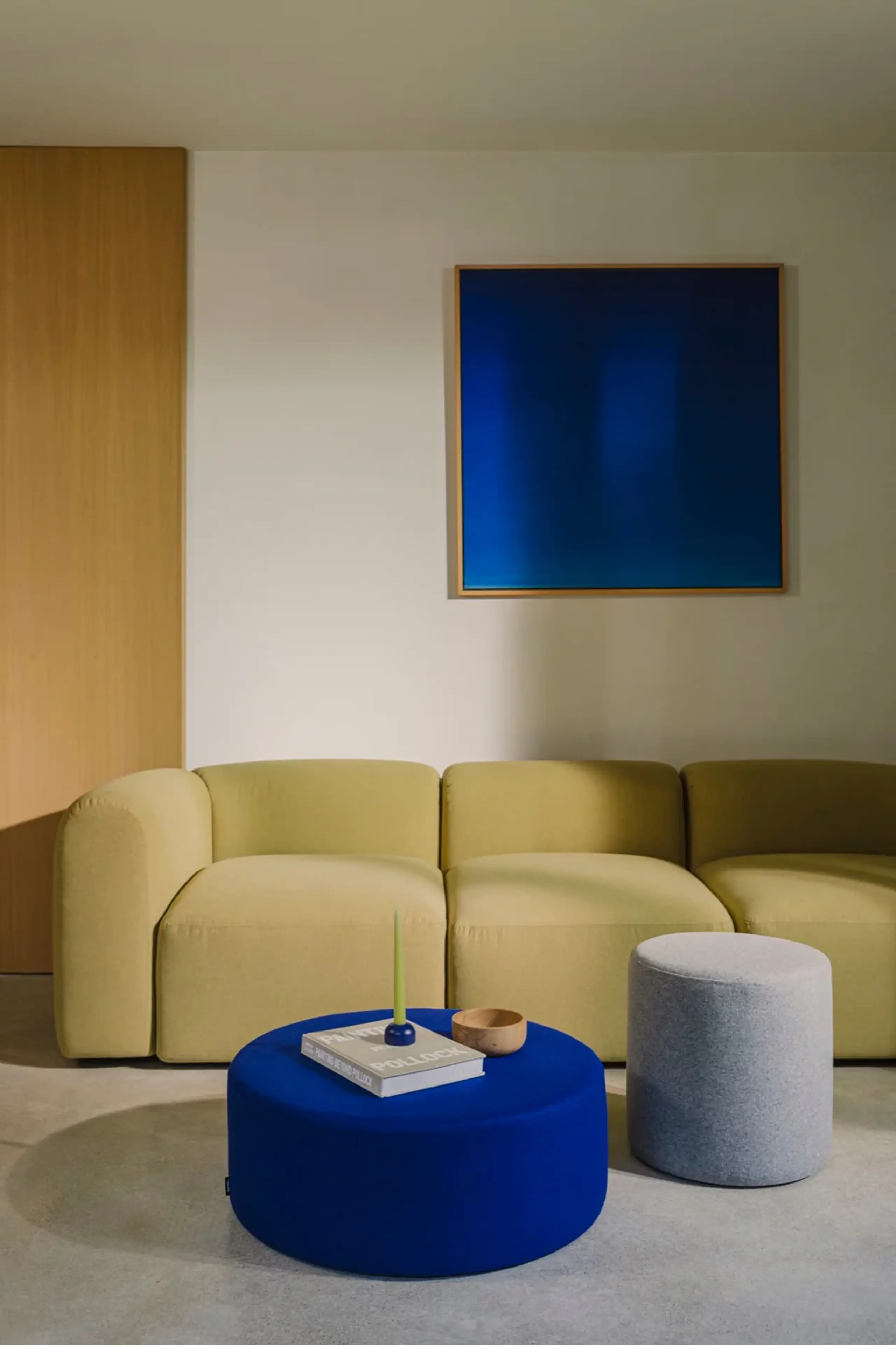 noo.ma - Juego de memoria - Flom Sofa 2-seater - Yellow Pear