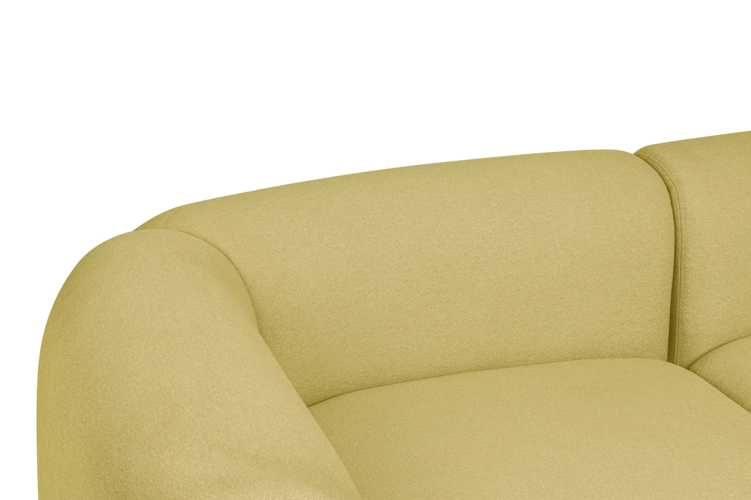 noo.ma - Juego de memoria - Flom Sofa 2-seater - Yellow Pear