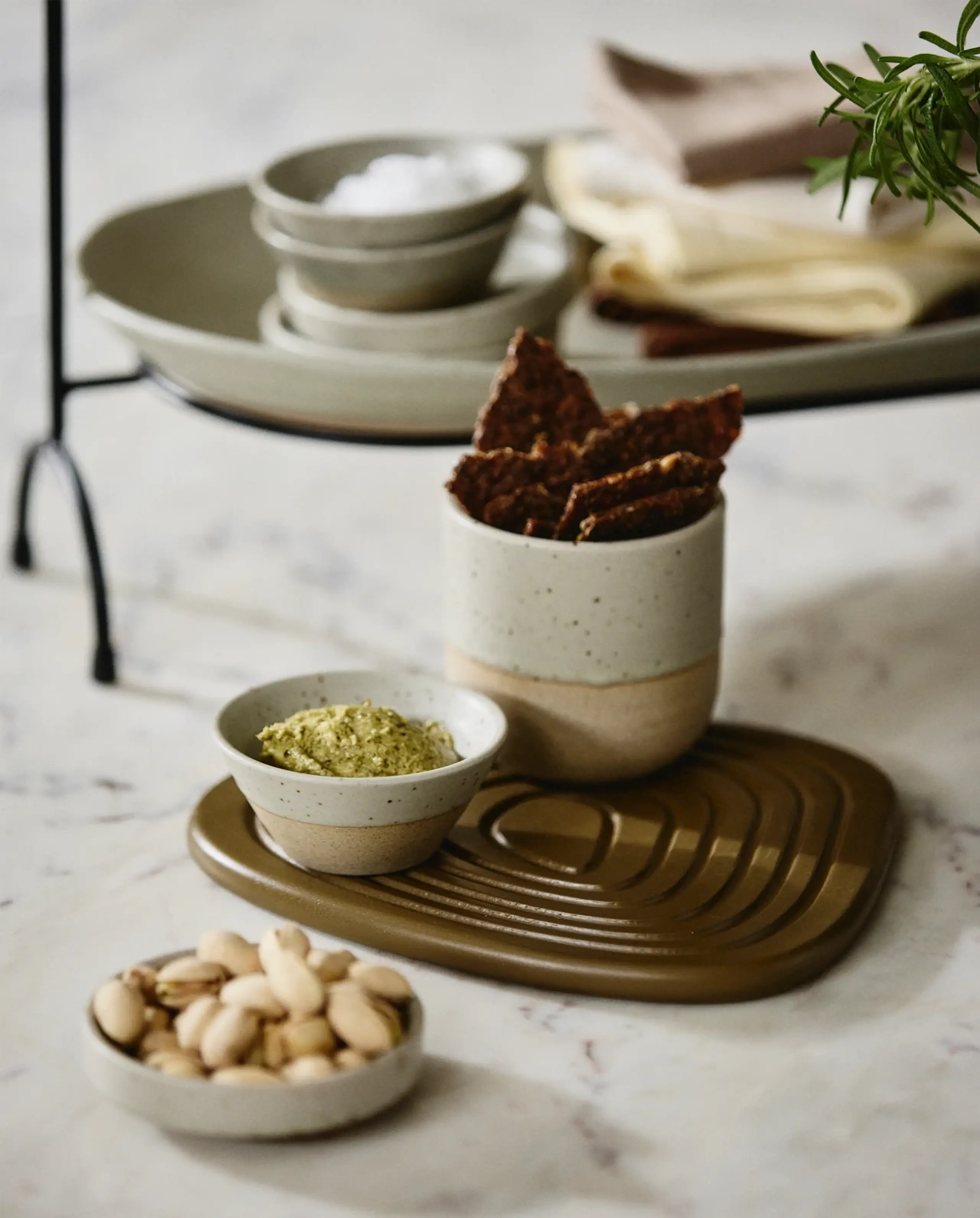 Nordal - Airpods Case - Grainy Dip Bowl - Sand