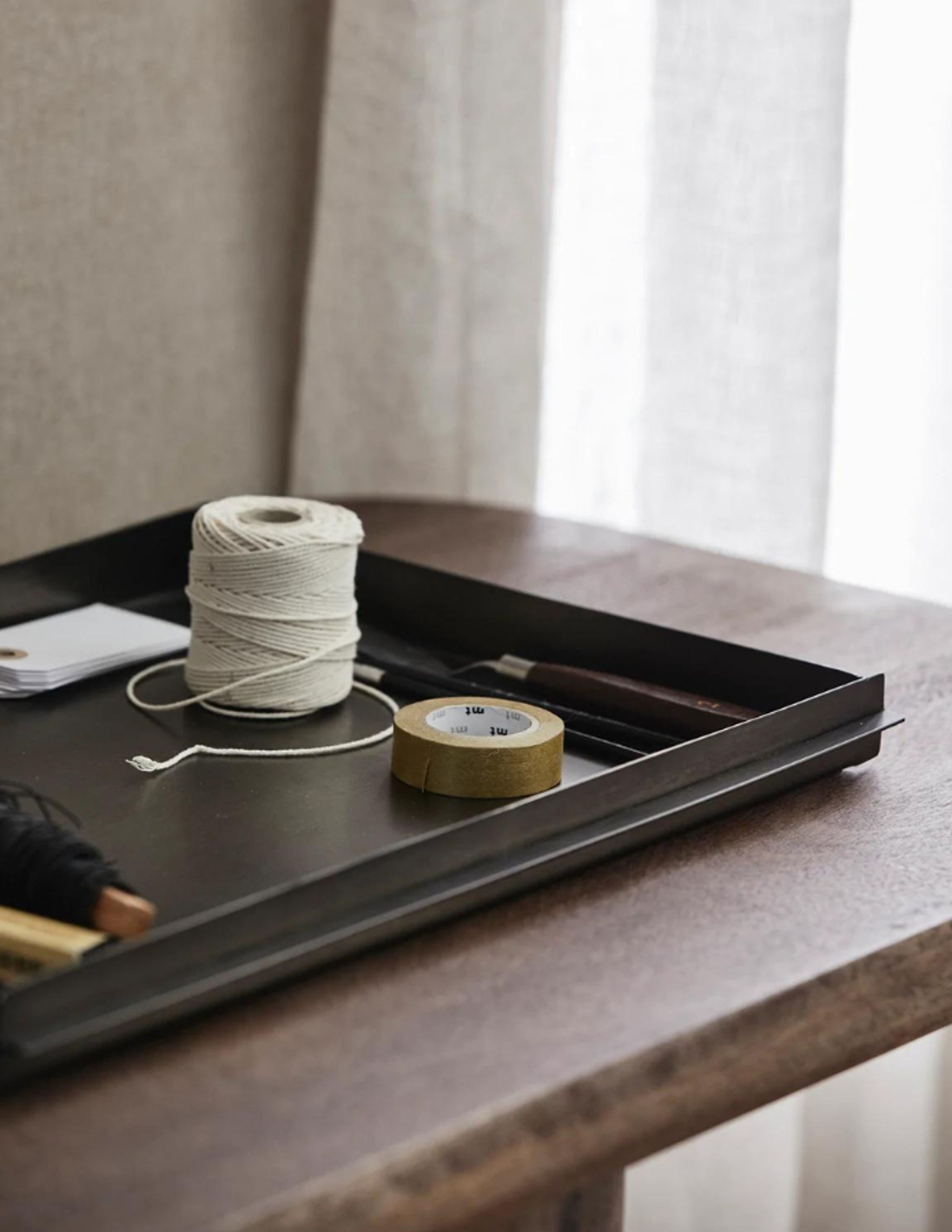 Nordal - Plateau - Kodiak Tray - Black - Square