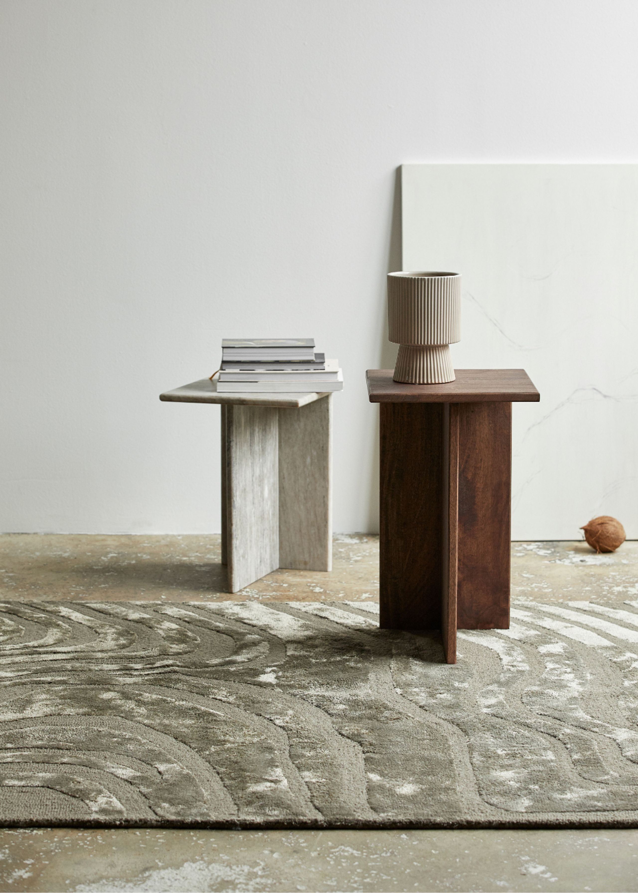 Nordal - Tisch - Glina Table - Wood/Marble - H
