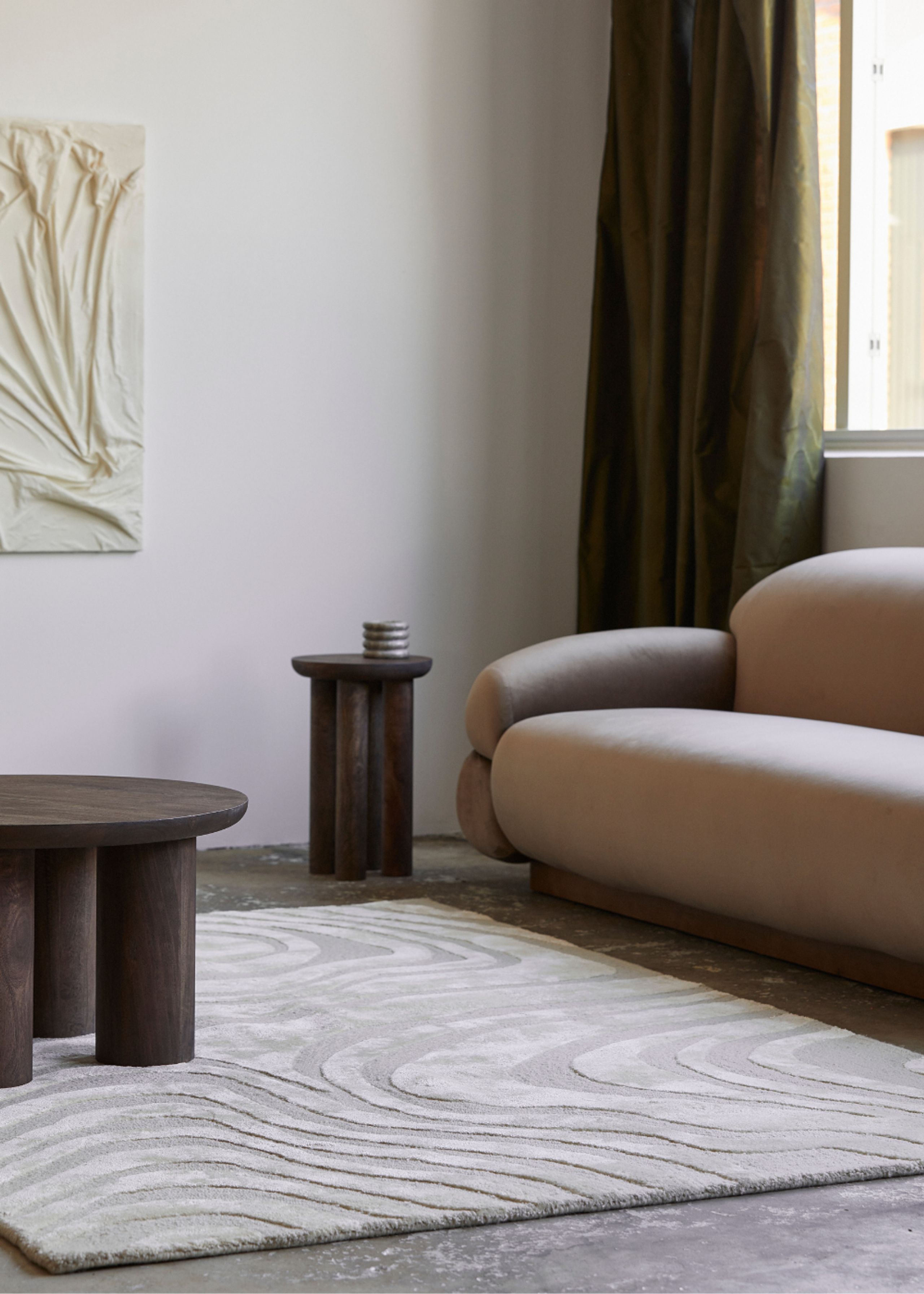 Nordal - Table - Helin Table - Dark Brown - L