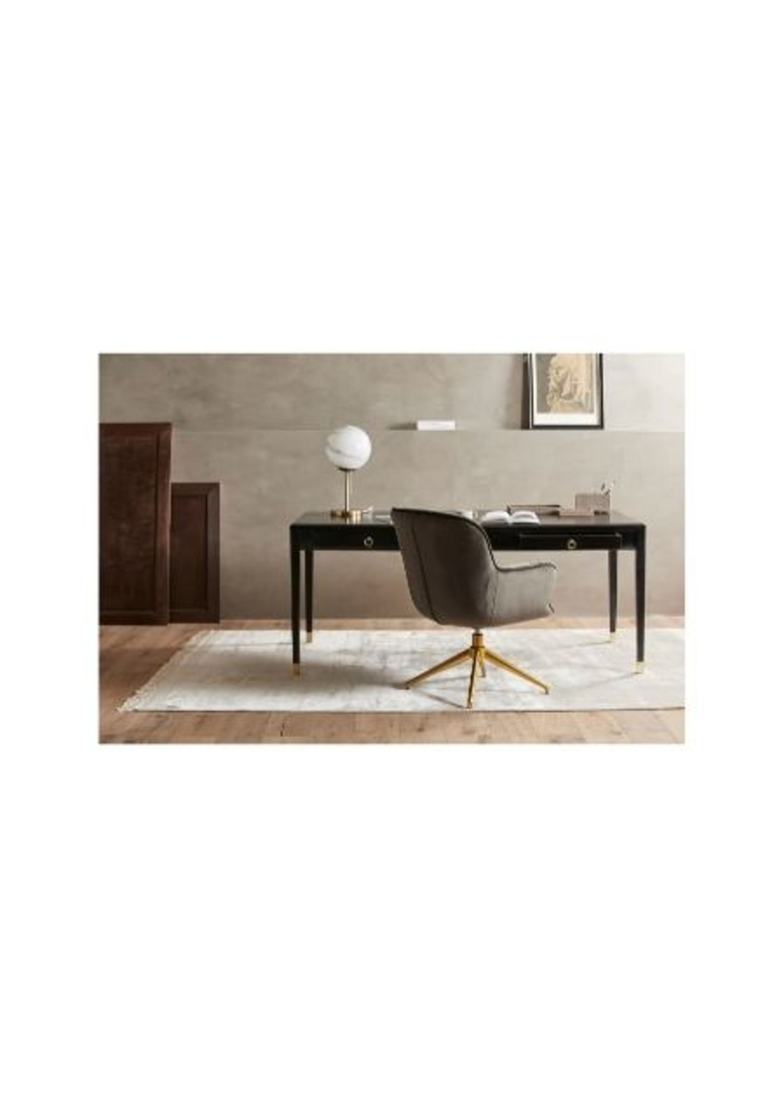 Nordal - Pöytävalaisin - FAUNA table lamp - Low - White/Golden