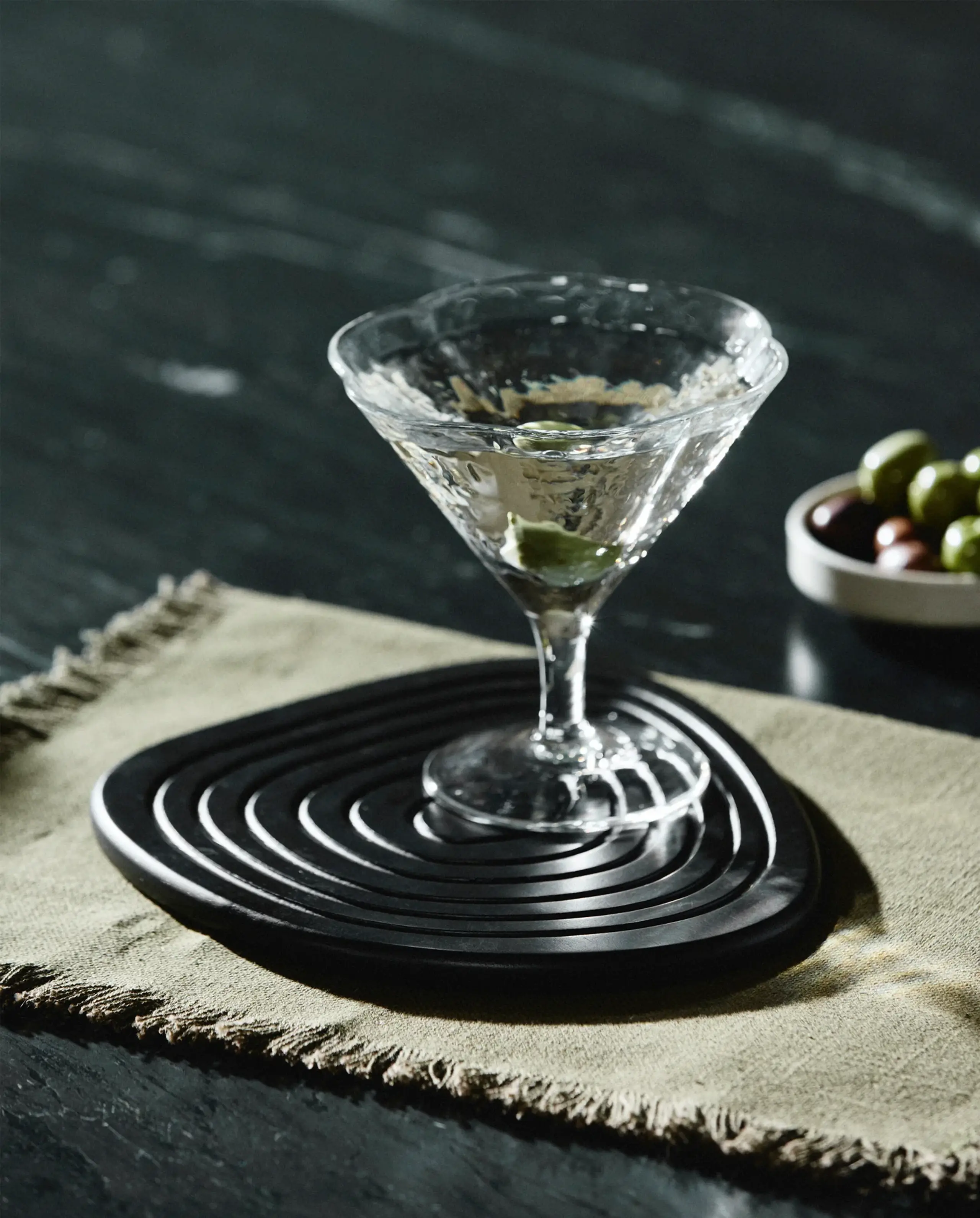 Nordal - Onderzetter - Enoki Coaster - Black