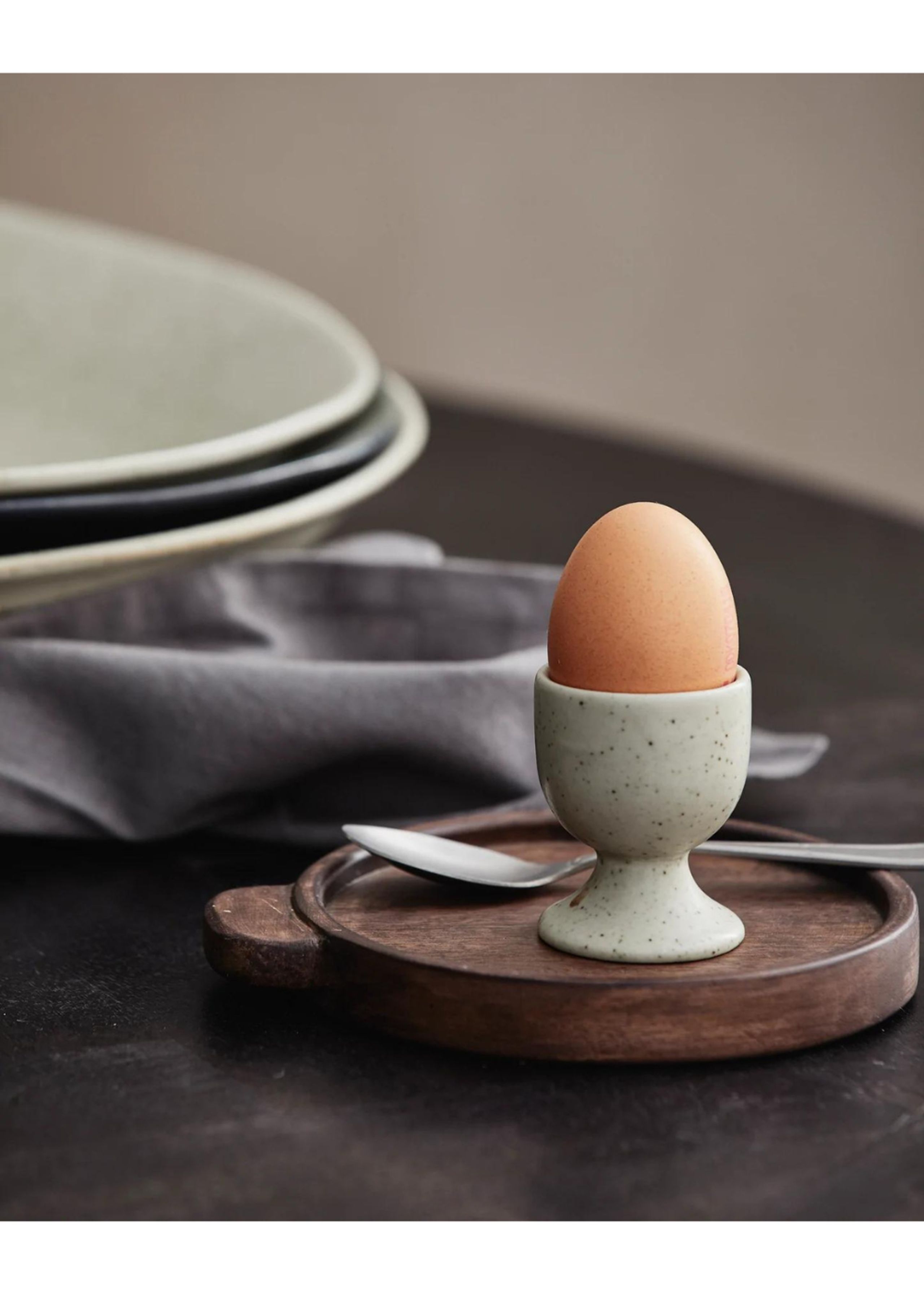 Nordal - - Cajun Serving Plate - Short Handle