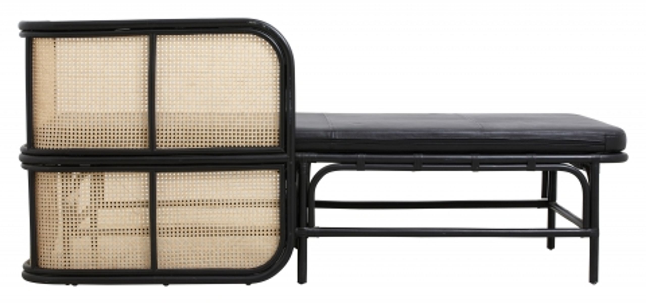 Nordal - Daybed - GLOMMA day bed - Nature/Black