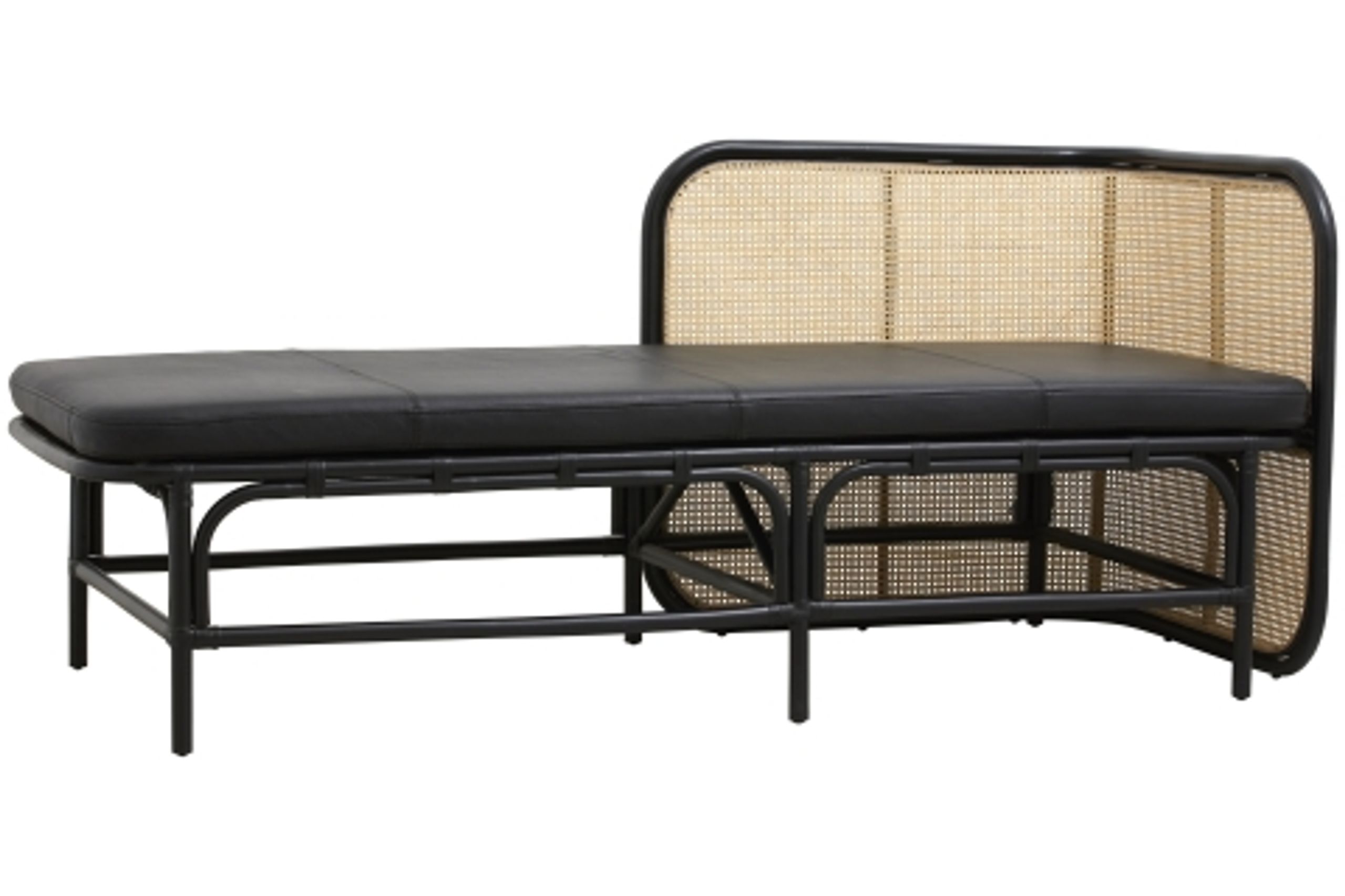 Nordal - Daybed - GLOMMA day bed - Nature/Black