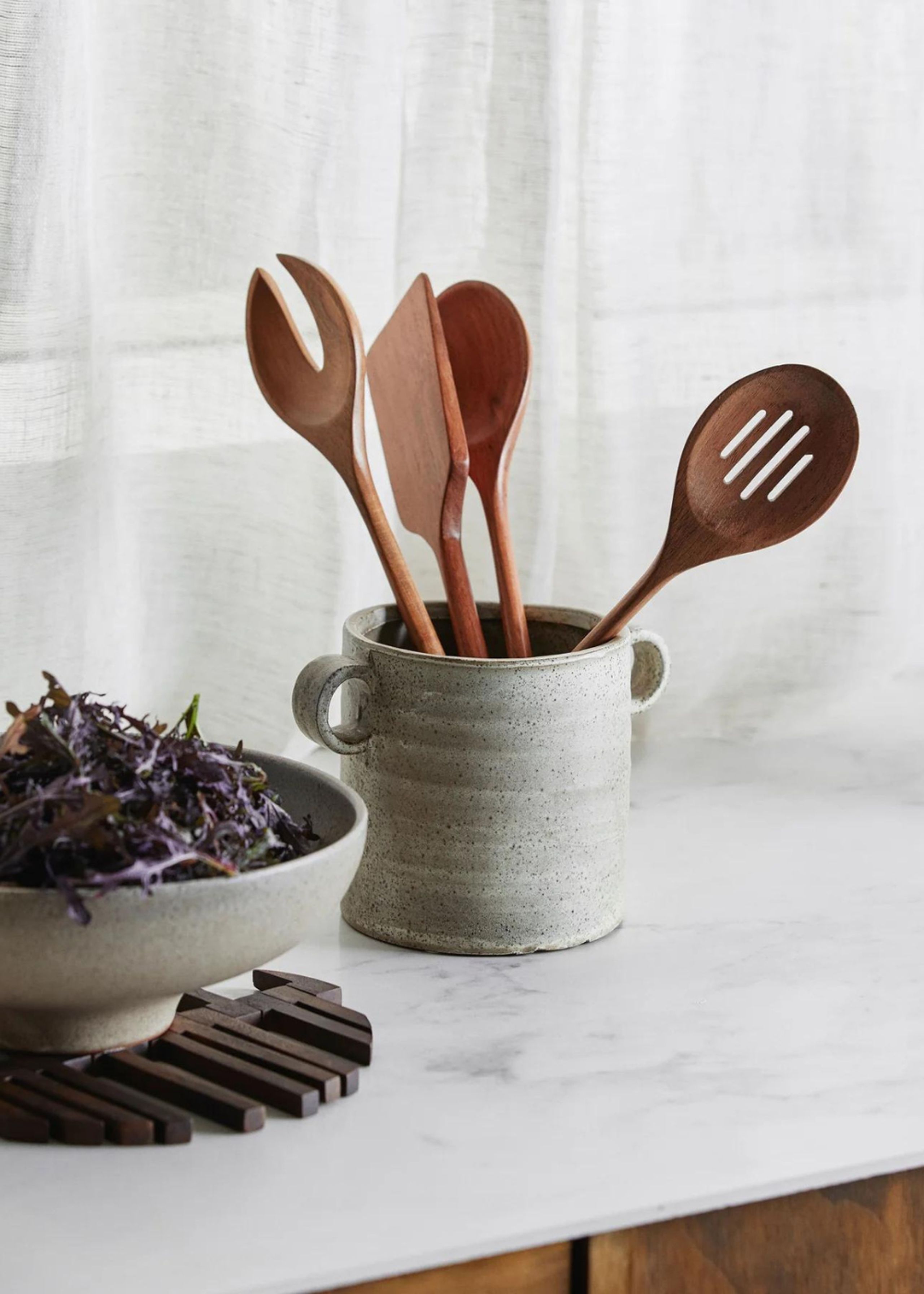 Nordal - Cooking Spoons - Porrum slotted spoon - Nature