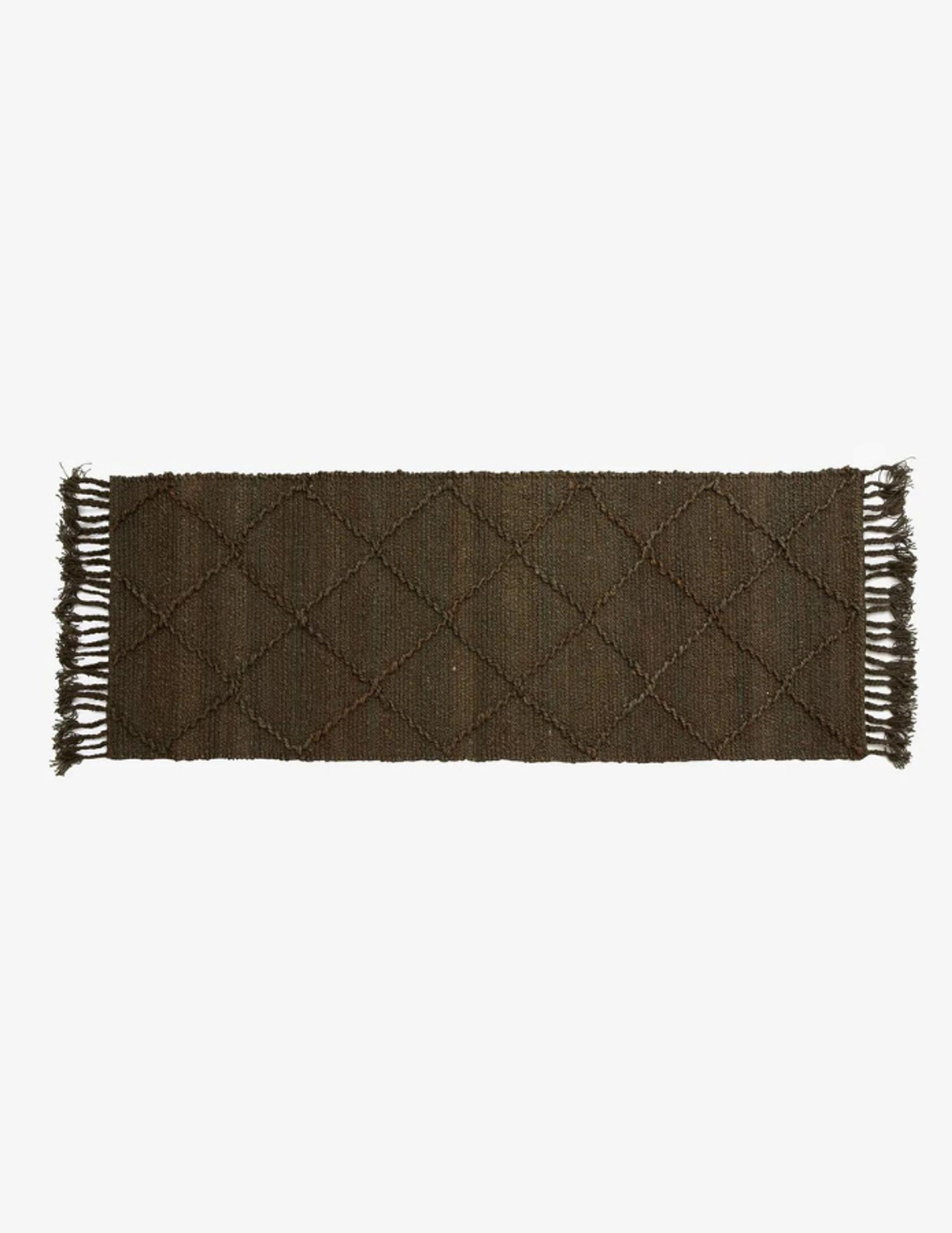 Nordal - Dywanik - Jutan Rug - Brown/Green - Medium
