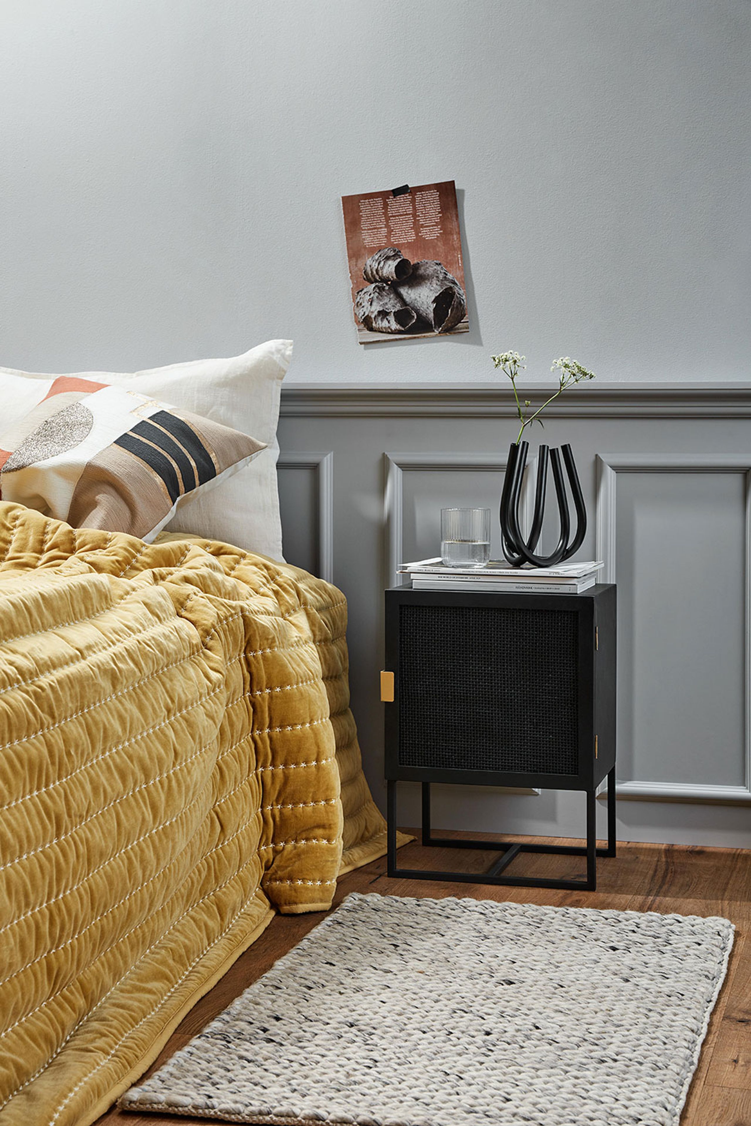 Nordal - Dywanik - LARA rug - Ivory/Grey