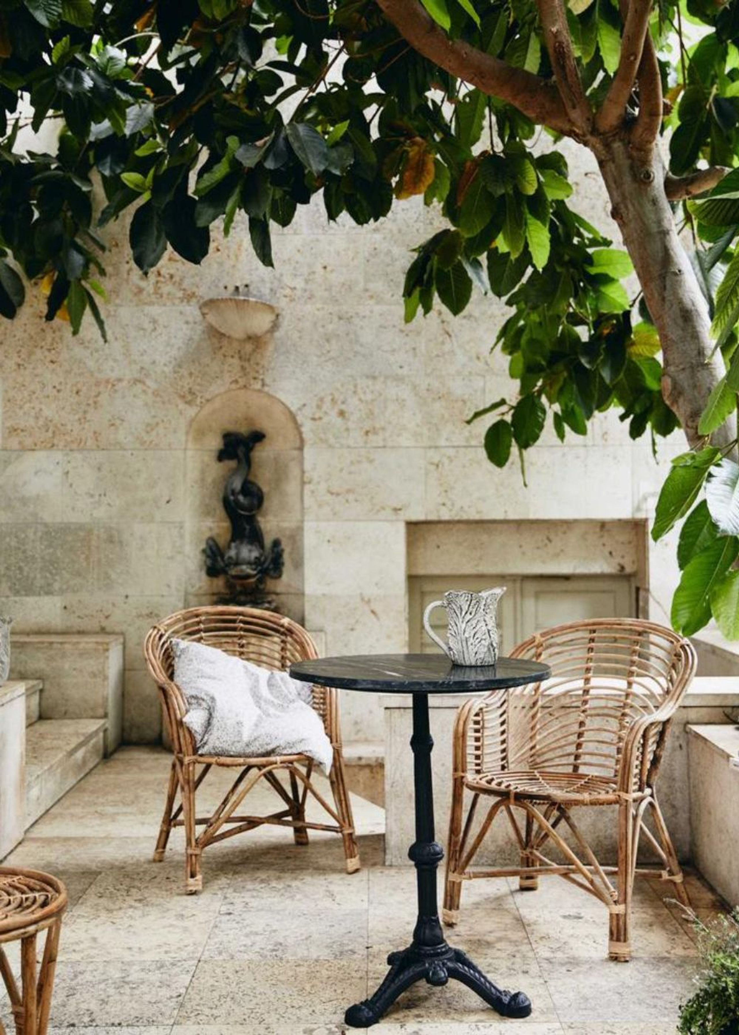 Nordal - Dzbanek - LEAFA JUG - Beige/stone - Medium