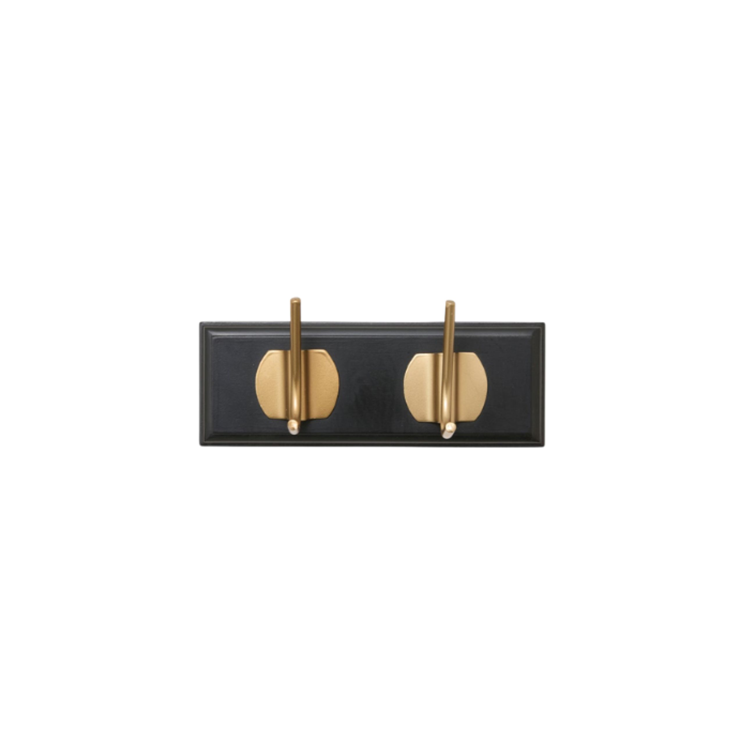 Nordal - Knager - EDGY coat rack - Black - 2 hooks