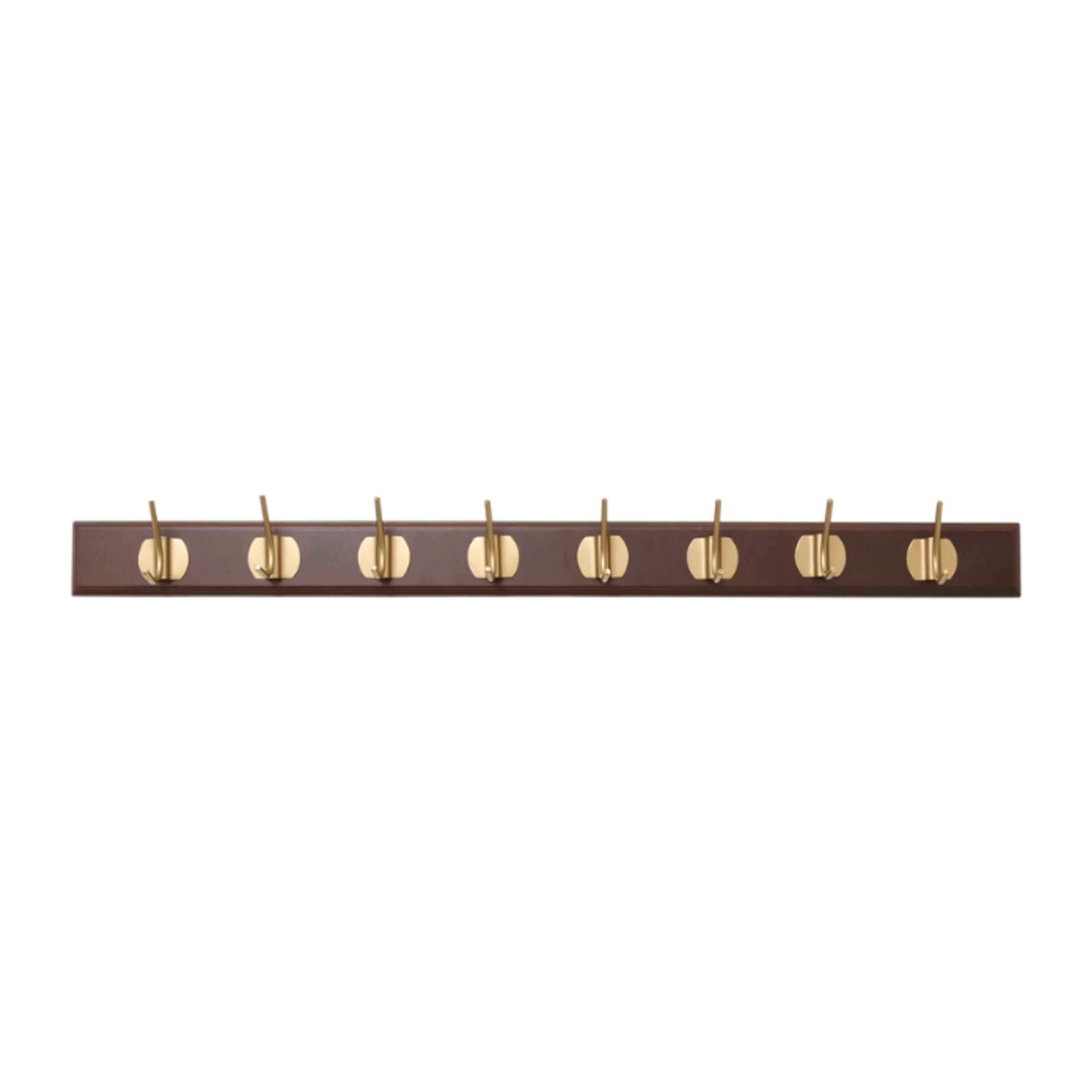 Nordal - Knager - EDGY coat rack - Dark Brown - 8 hooks