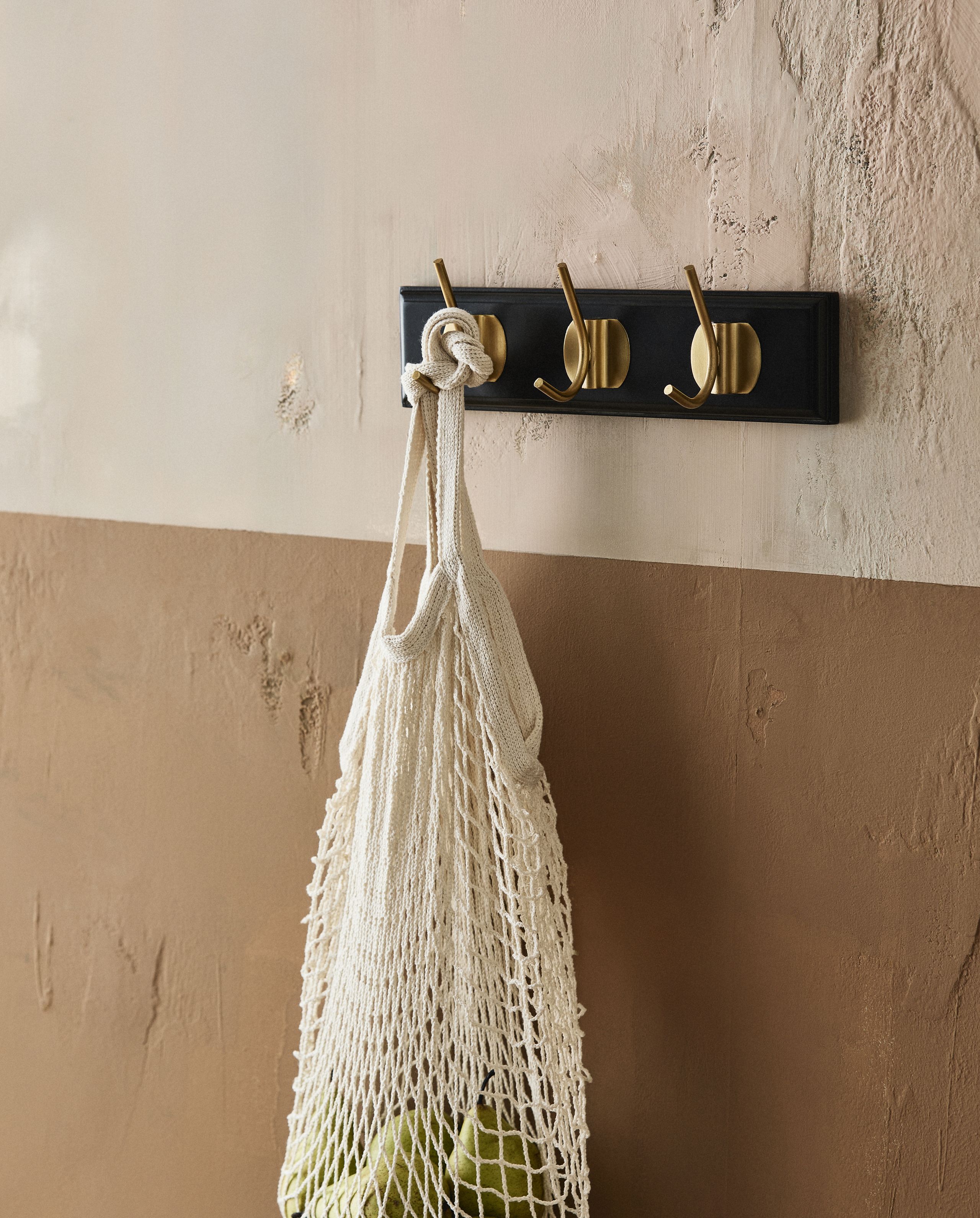 Nordal - Knager - EDGY coat rack - Matt black - 3 hooks